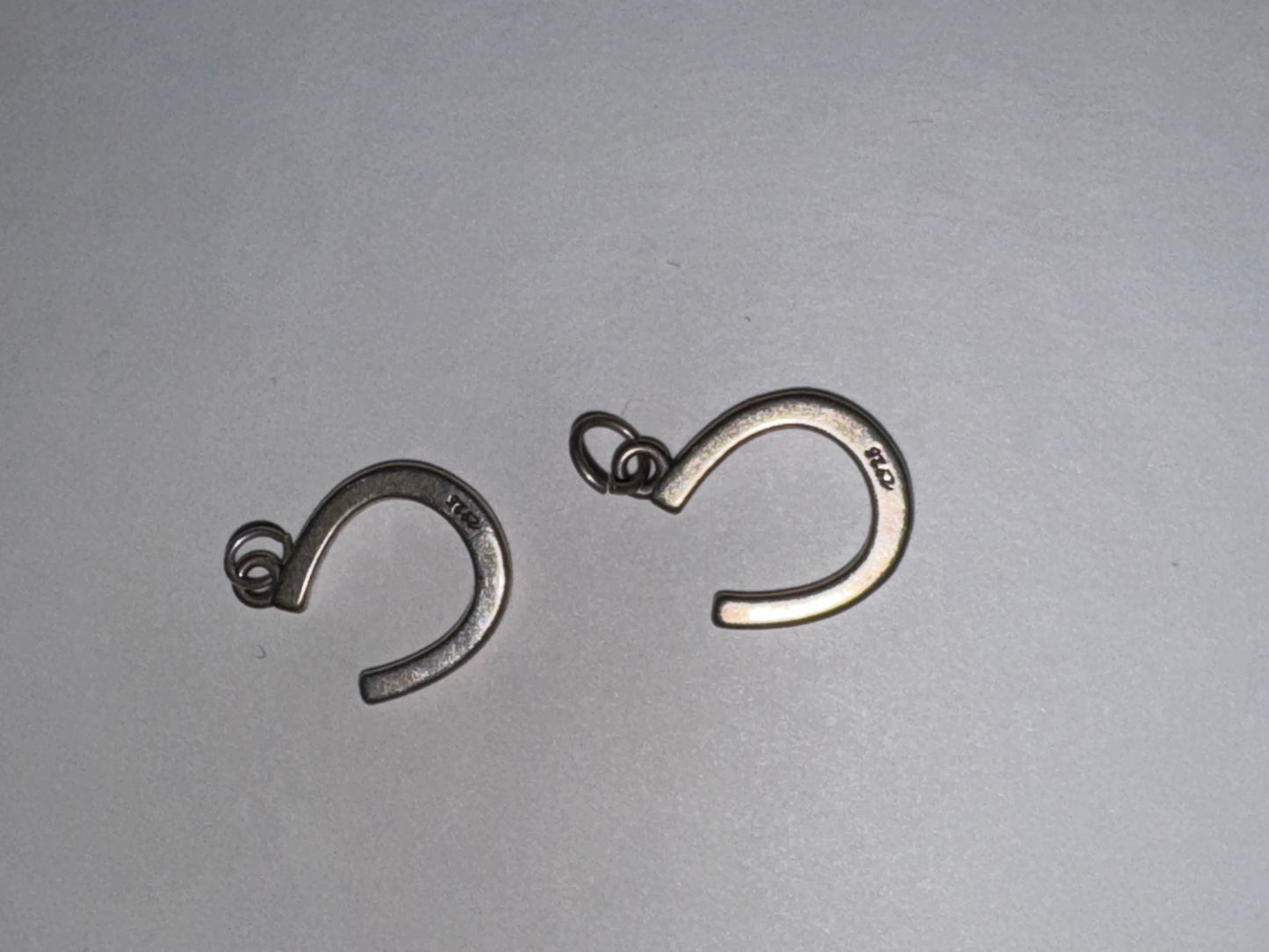 Sterling Silver Lucky Horseshoe Charm
