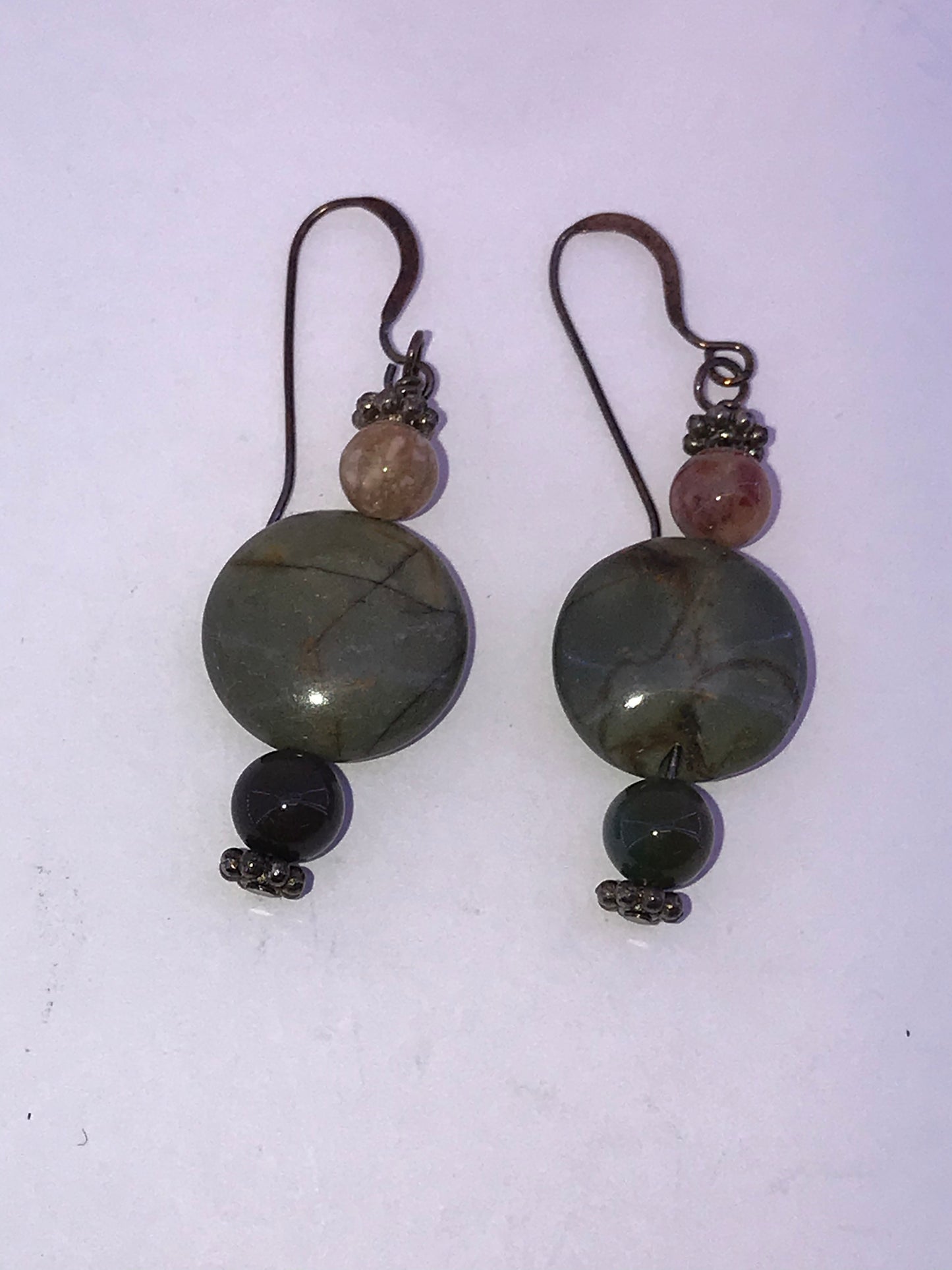 Jasper Dangle Earrings