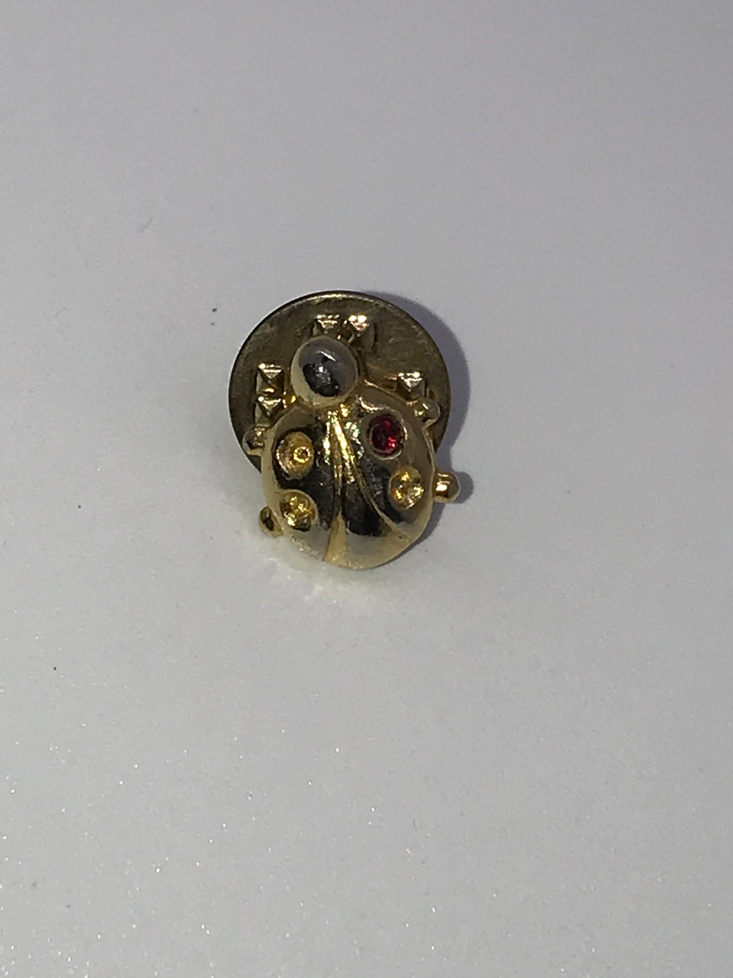 Gold Ladybug Pin