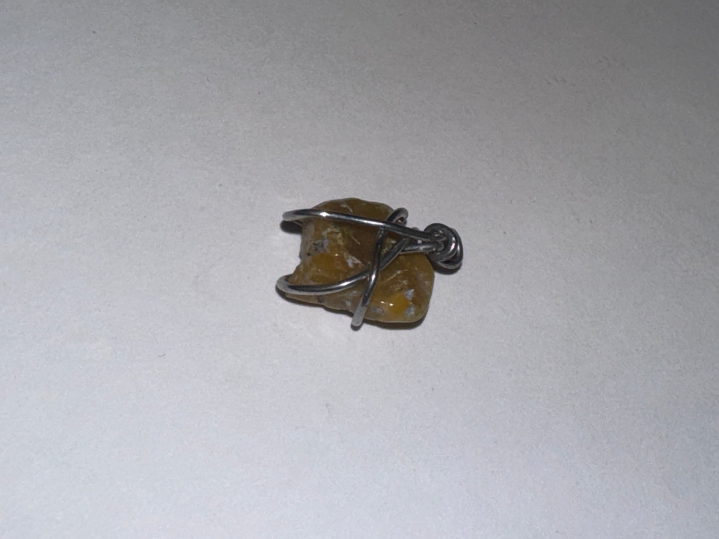 Lodolate Wire wrap Pendant
