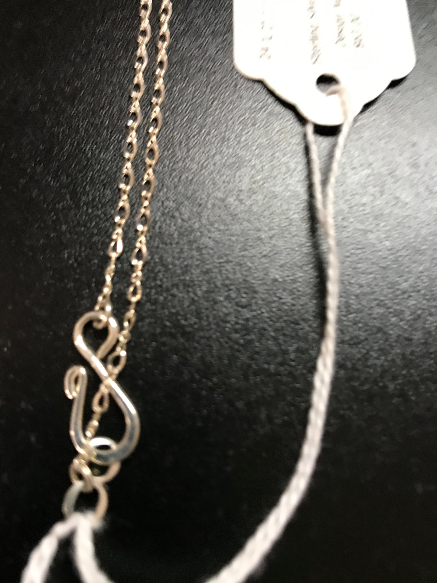 Sterling Silver Figure 8 Design Necklaces