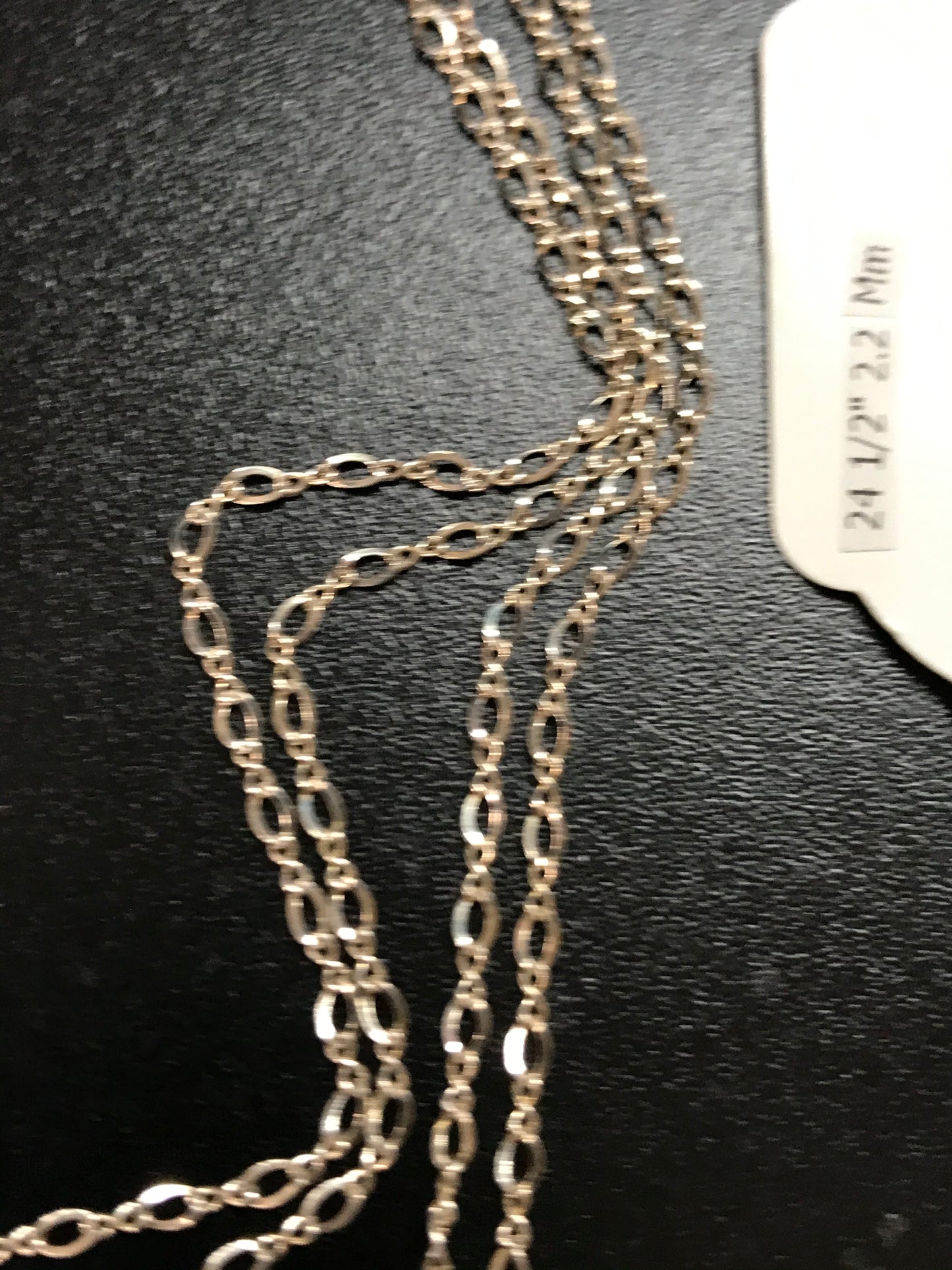 Sterling Silver Figure 8 Design Necklaces
