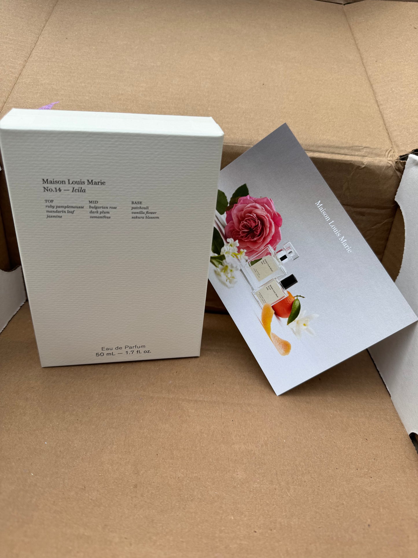 Maison Louis Marie No. 14 Icila Eau de Parfum BNIB