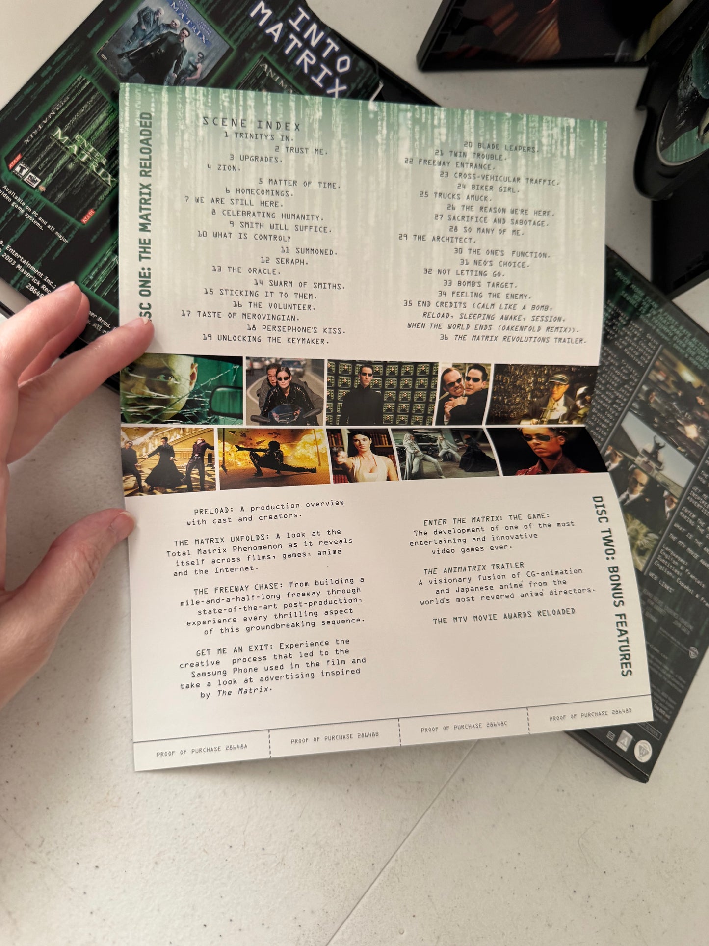 The Matrix Reloaded DVD, Full-Screen (2003)