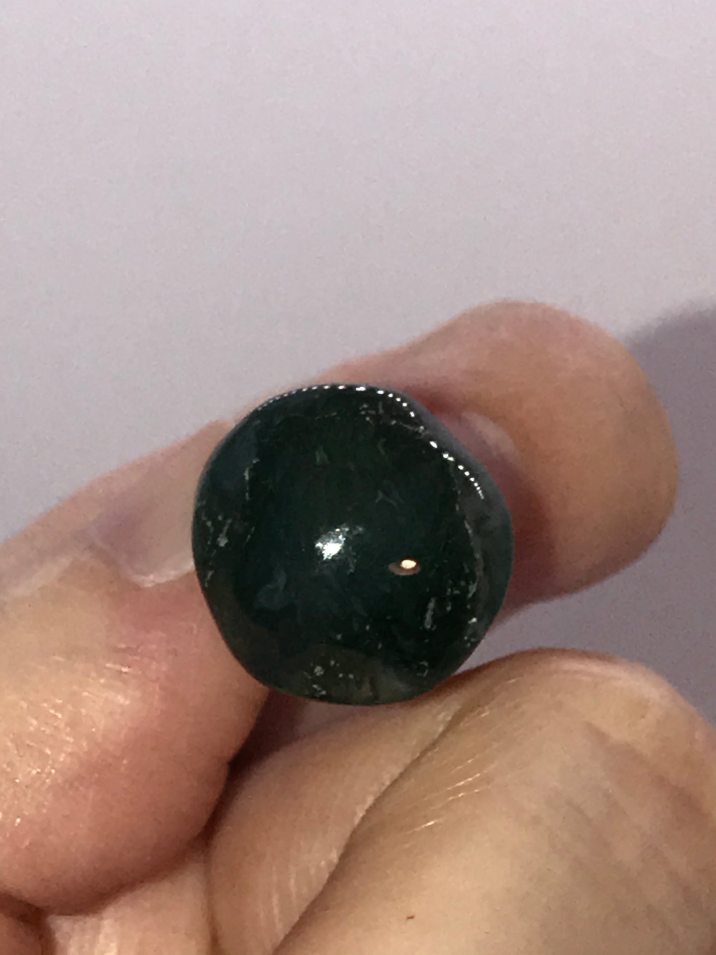 Moss Agate Cabochon Pins