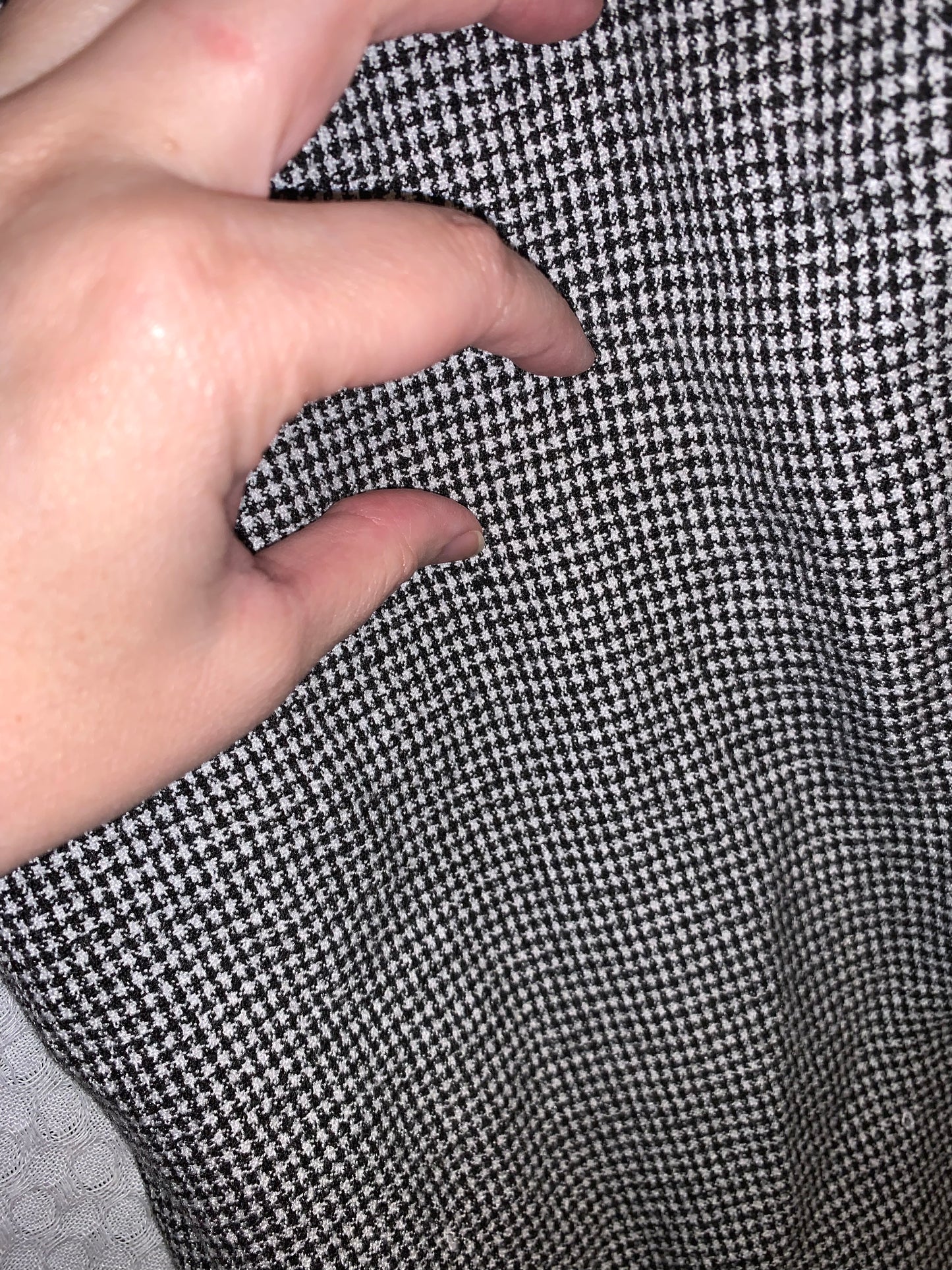 My Michelle Black and White Hounds Tooth Dress