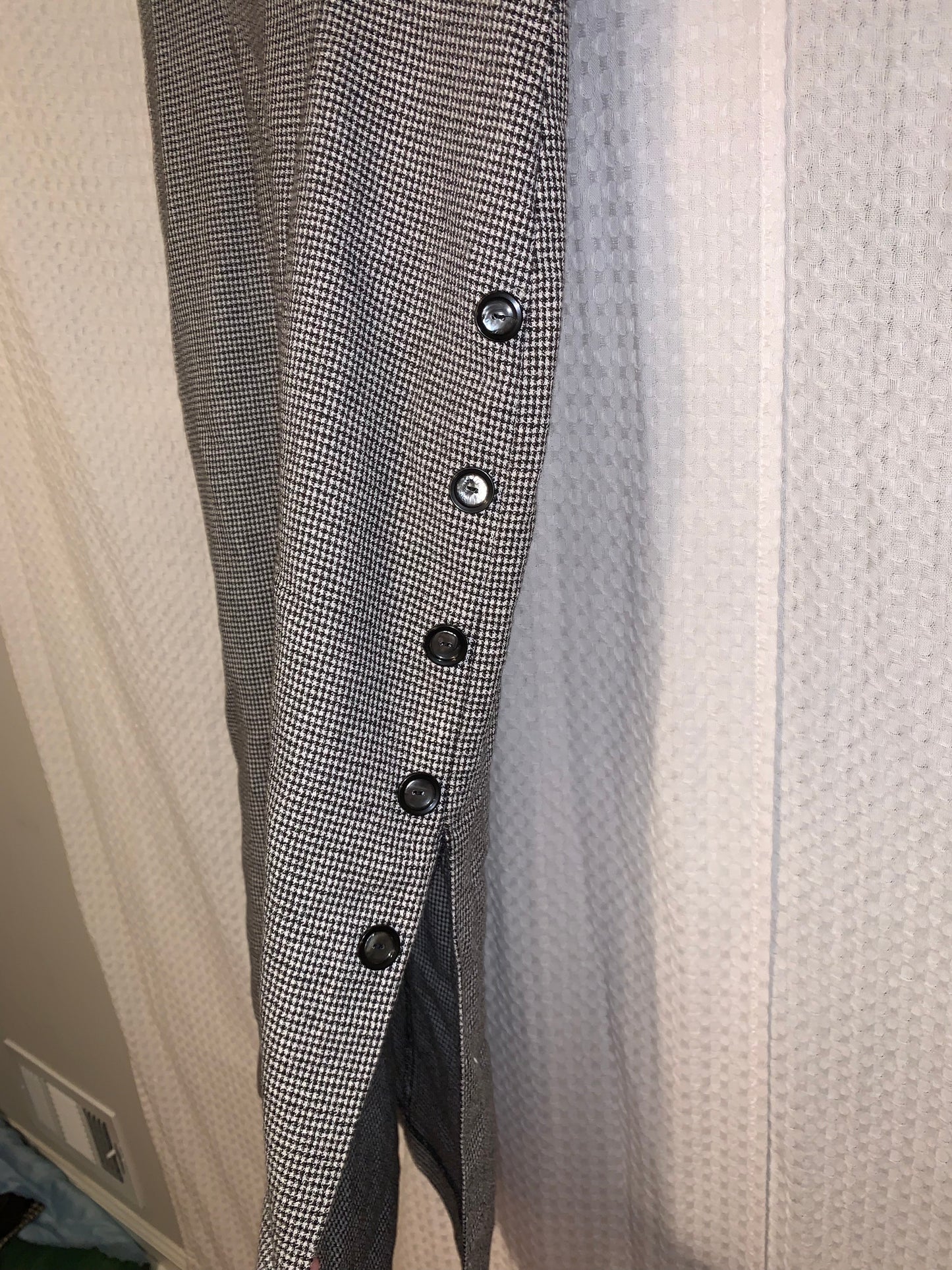 My Michelle Black and White Hounds Tooth Dress