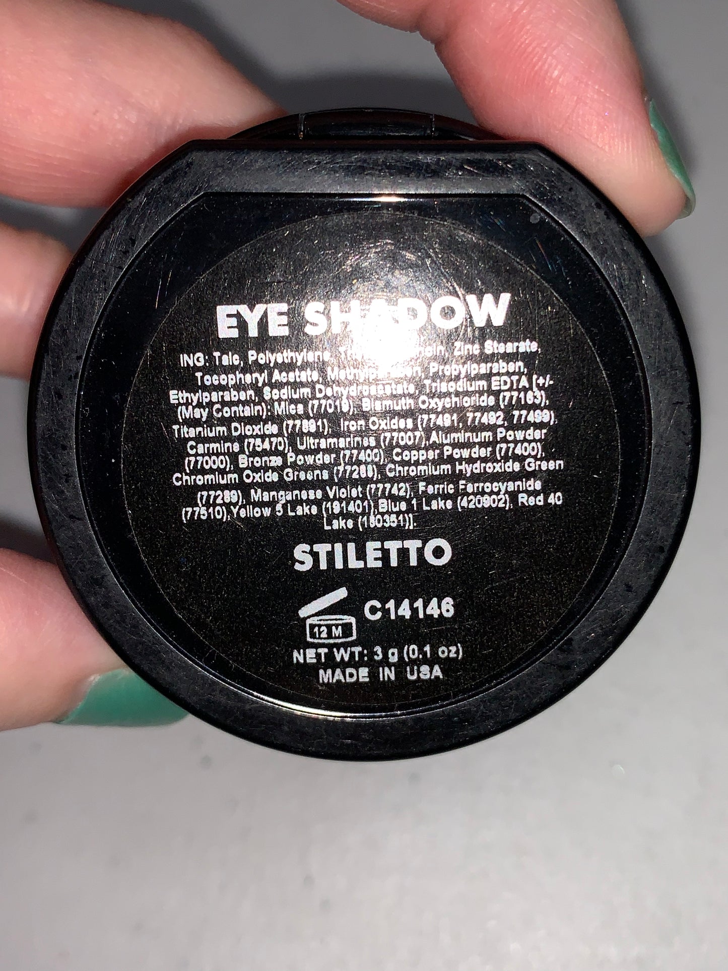 OSP Cosmetics Frosted Eye Shadow