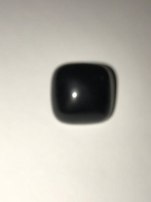 Square Obsidian Pin