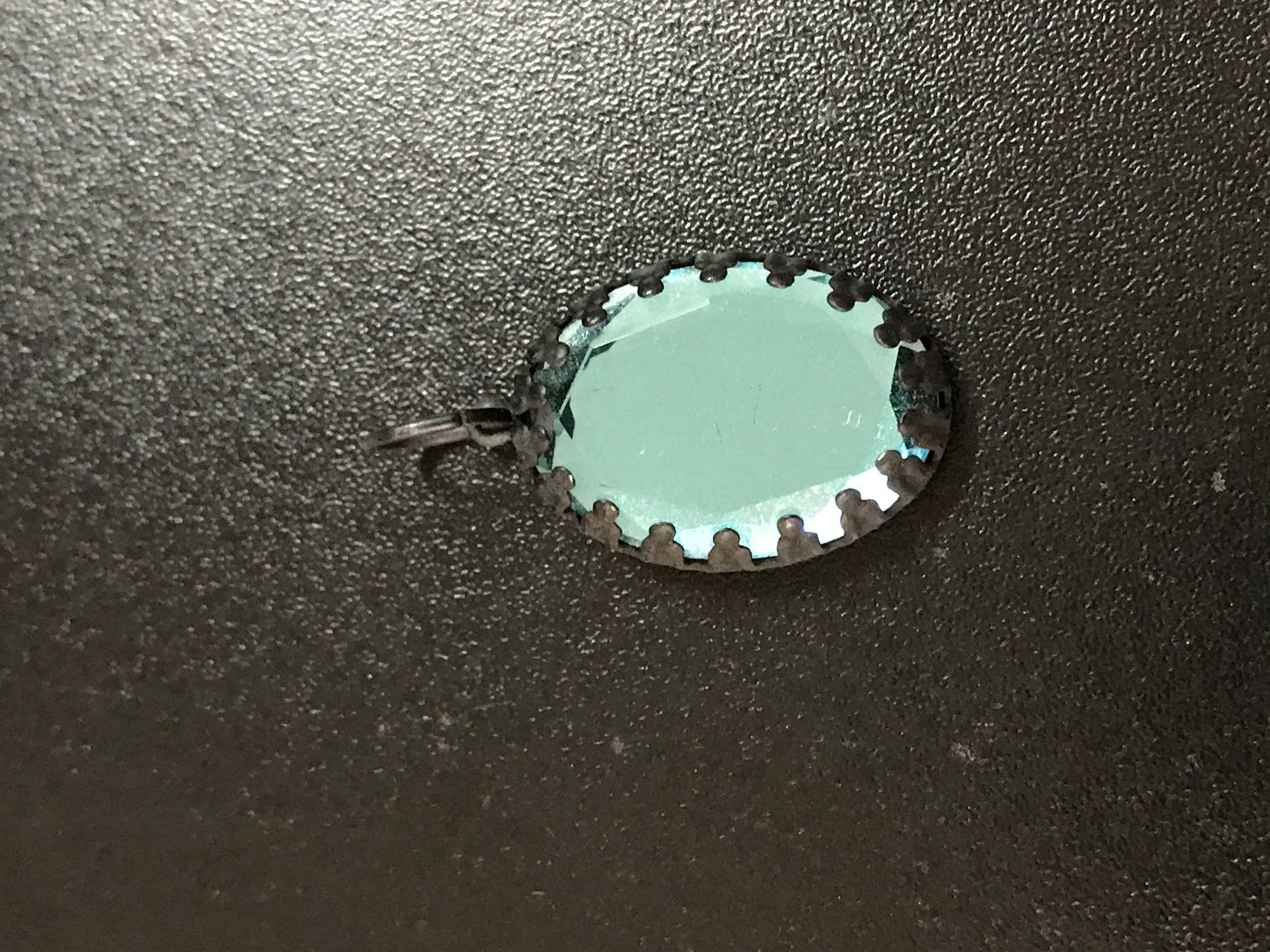 Blue Oval Pendant