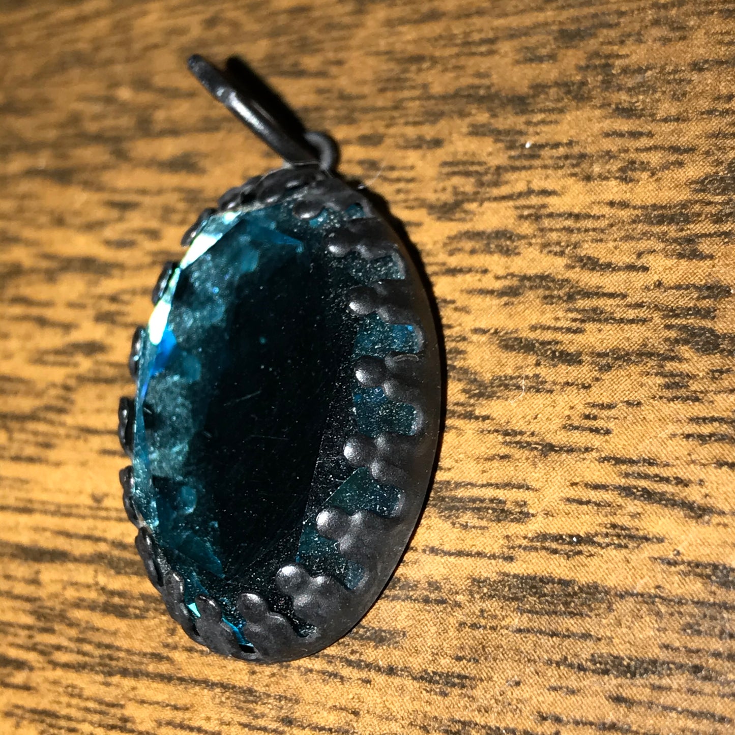 Blue Oval Pendant