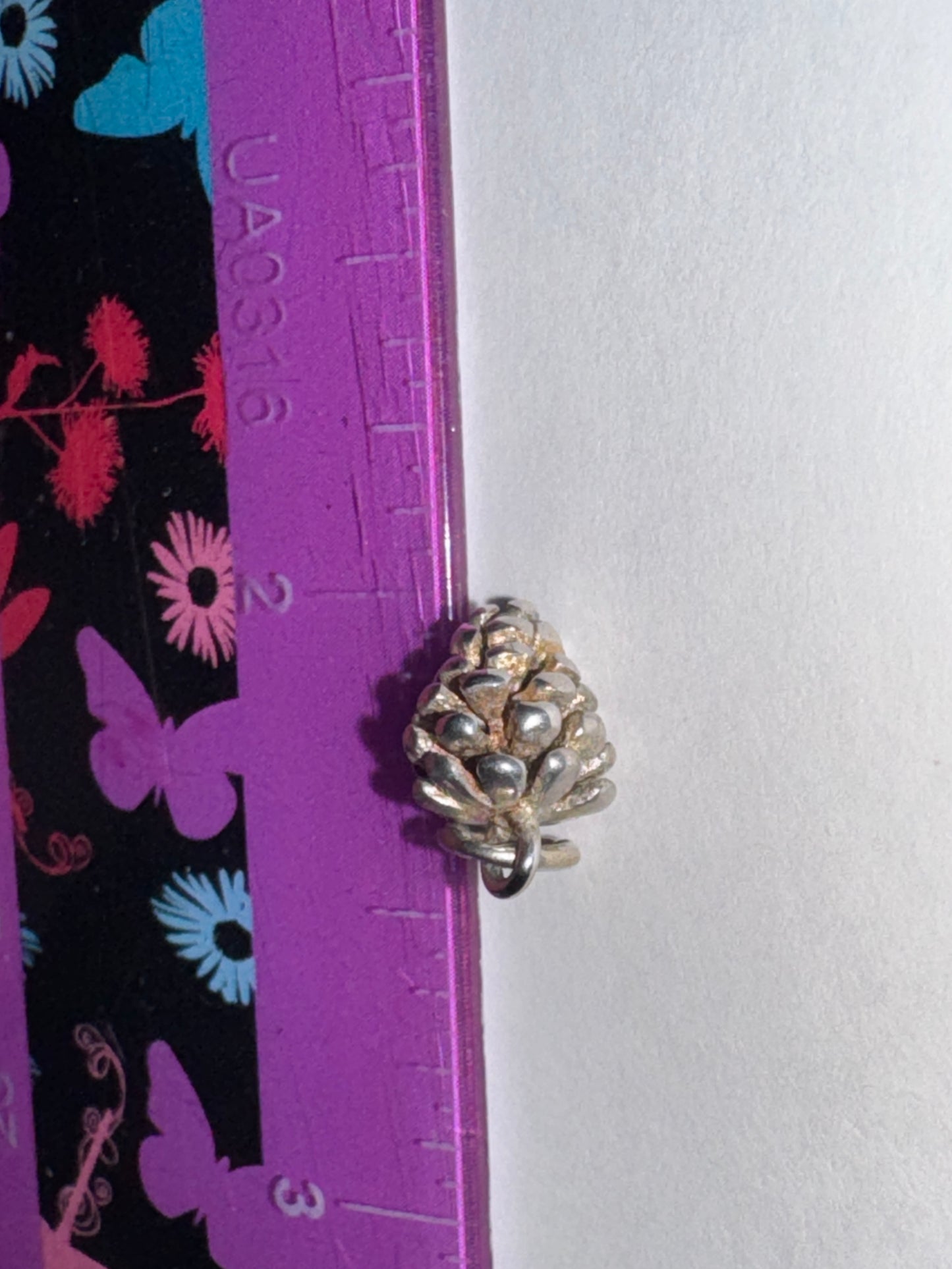 Sterling Silver Pinecone Pendant