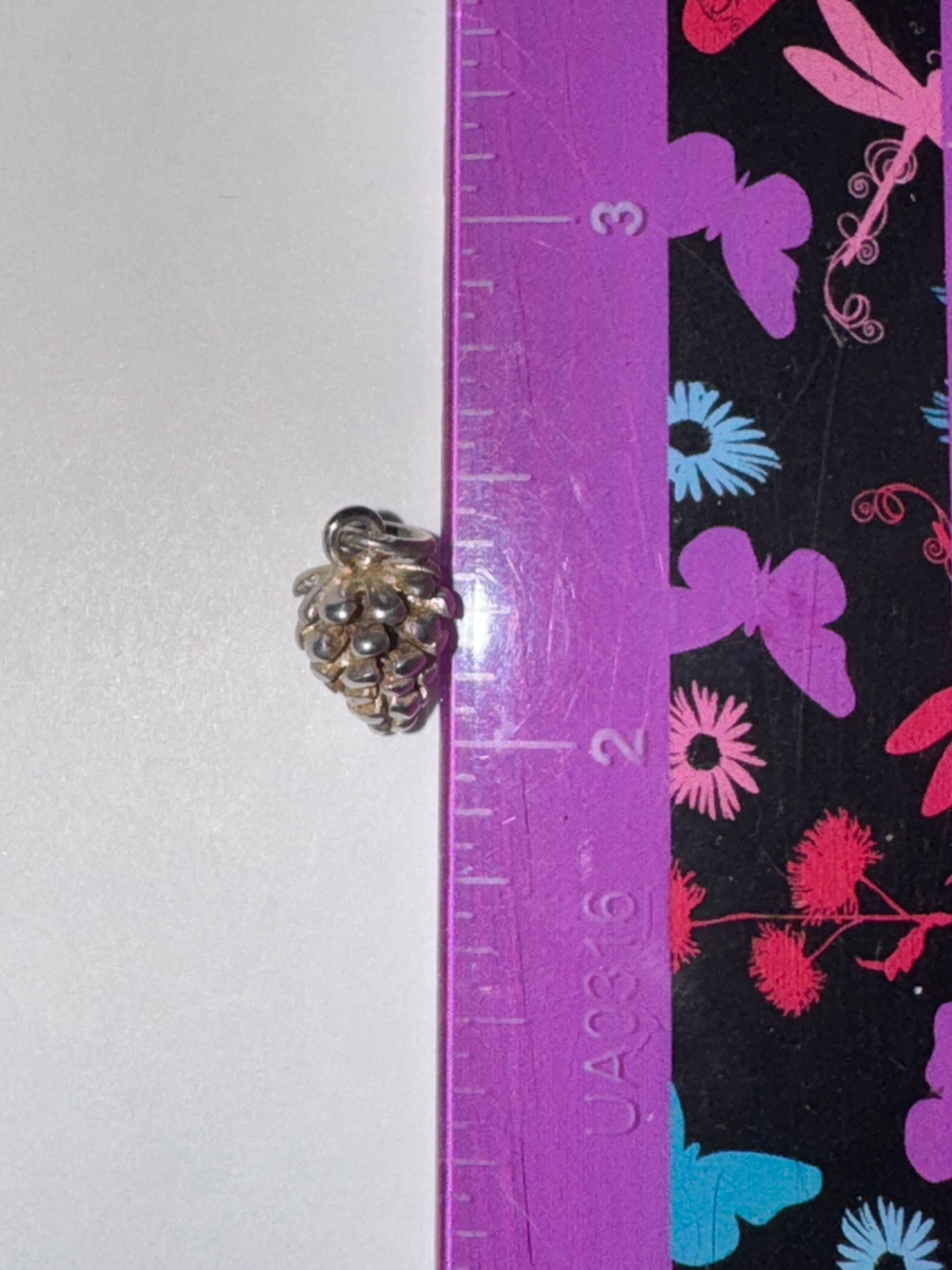 Sterling Silver Pinecone Pendant