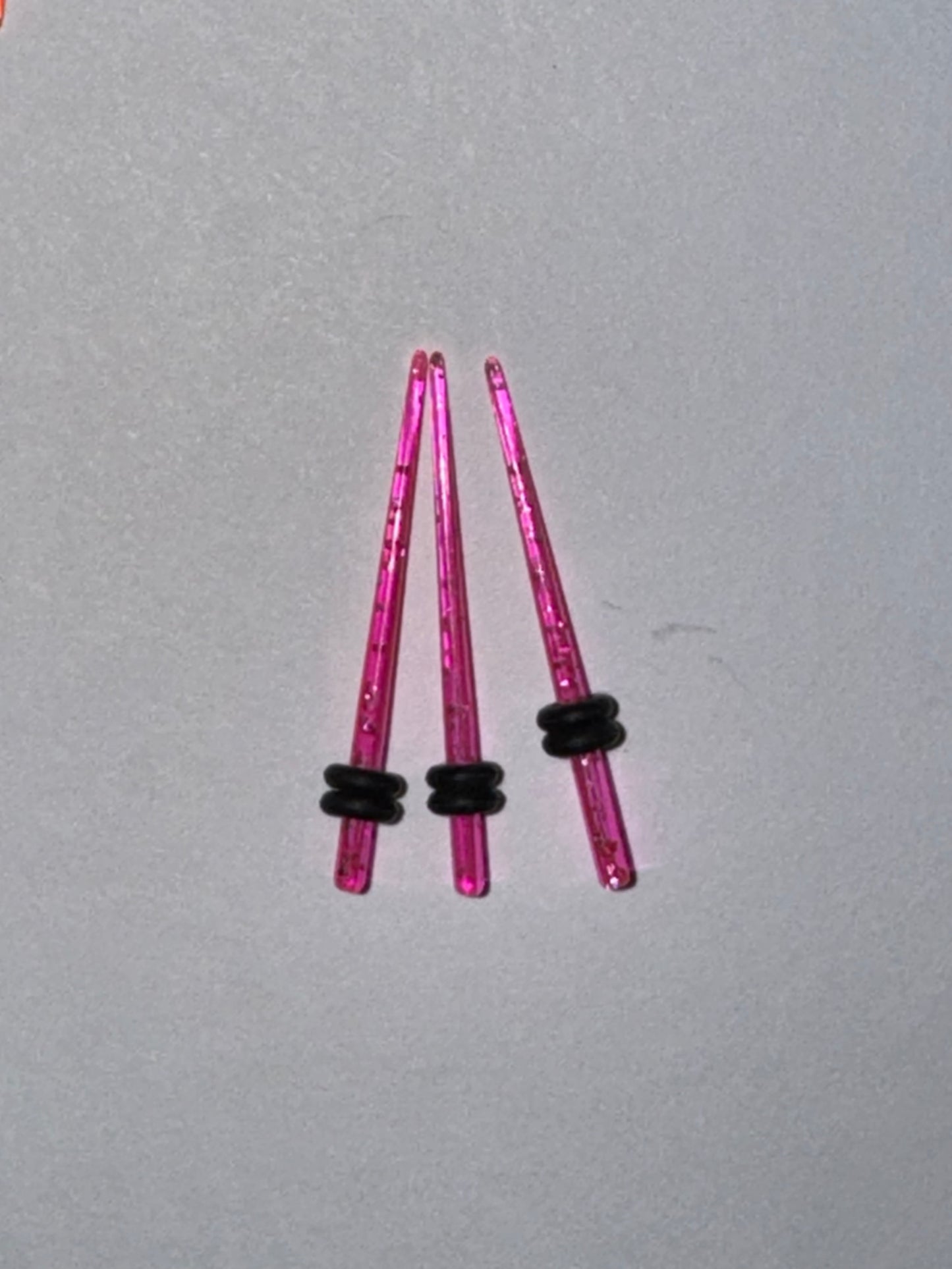 14 Gauge Uv Acrylic Glitter Gauging Tapers