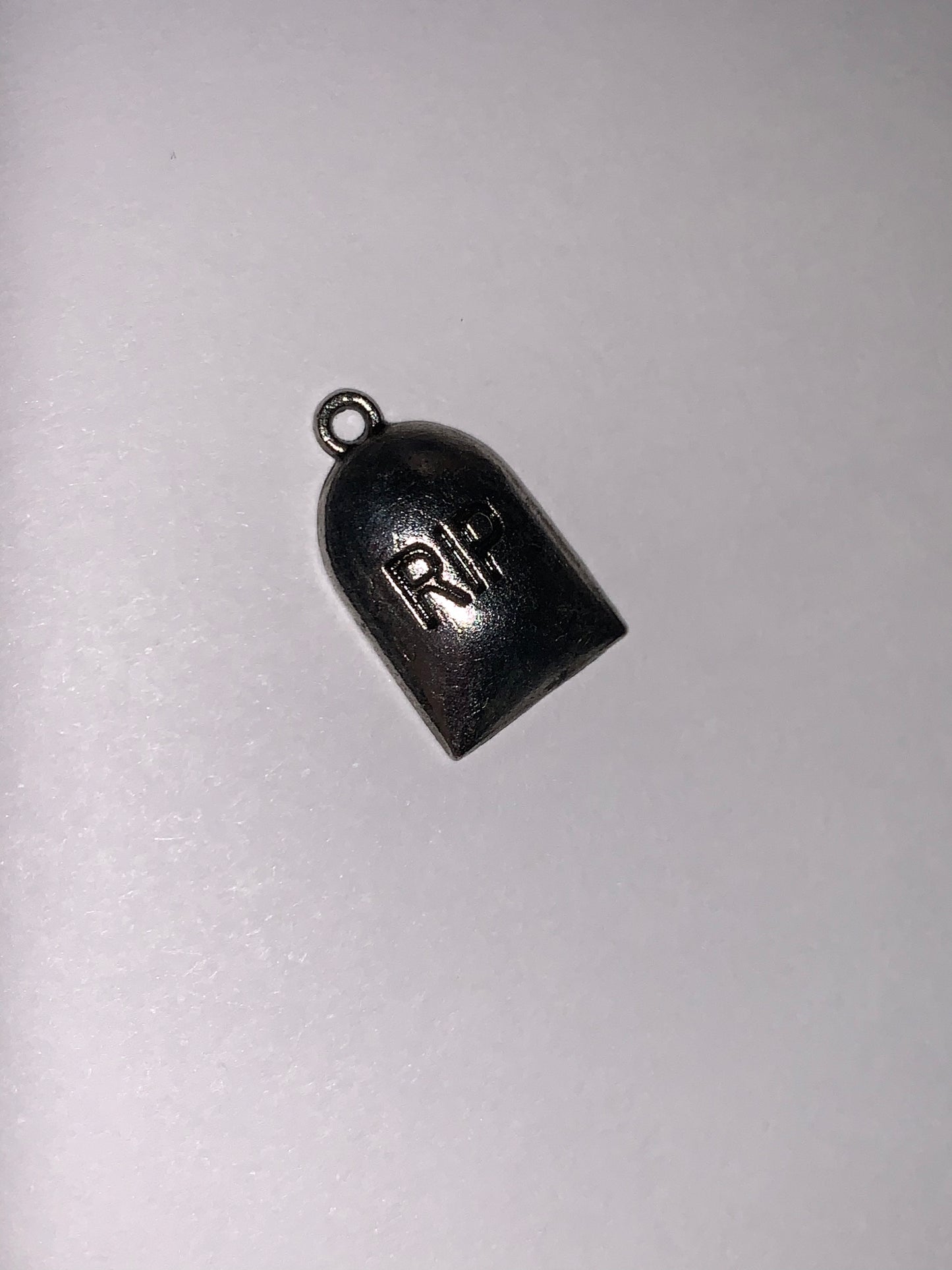 Pewter RIP Tombstone Charm