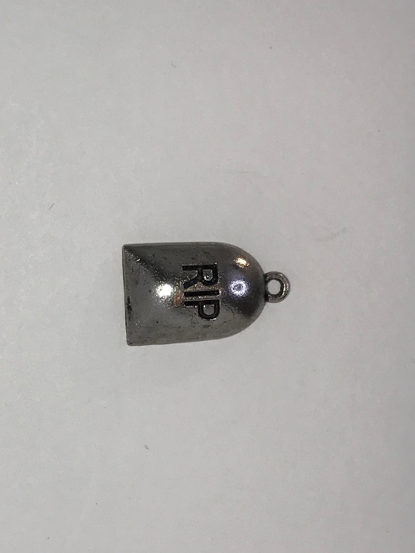 Pewter RIP Tombstone Charm
