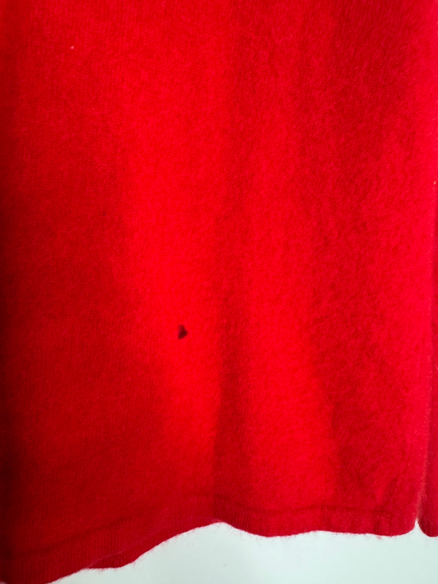 Red Cashmere Sweater by Pursuits, Size Medium