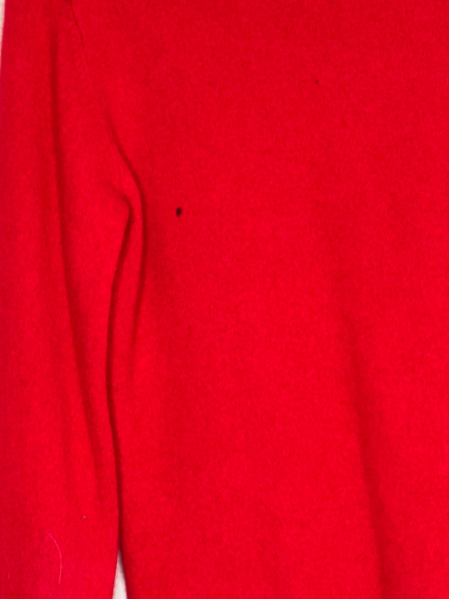 Red Cashmere Sweater by Pursuits, Size Medium