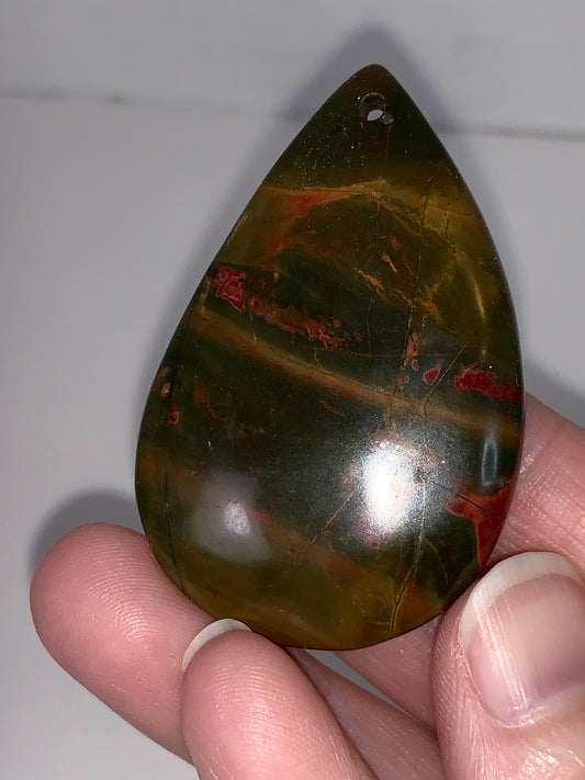 Red Creek Jasper Teardrop Focal
