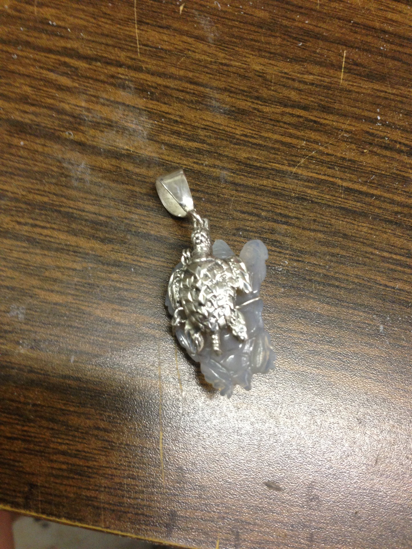 Sea Turtle Pendant in Sterling Silver