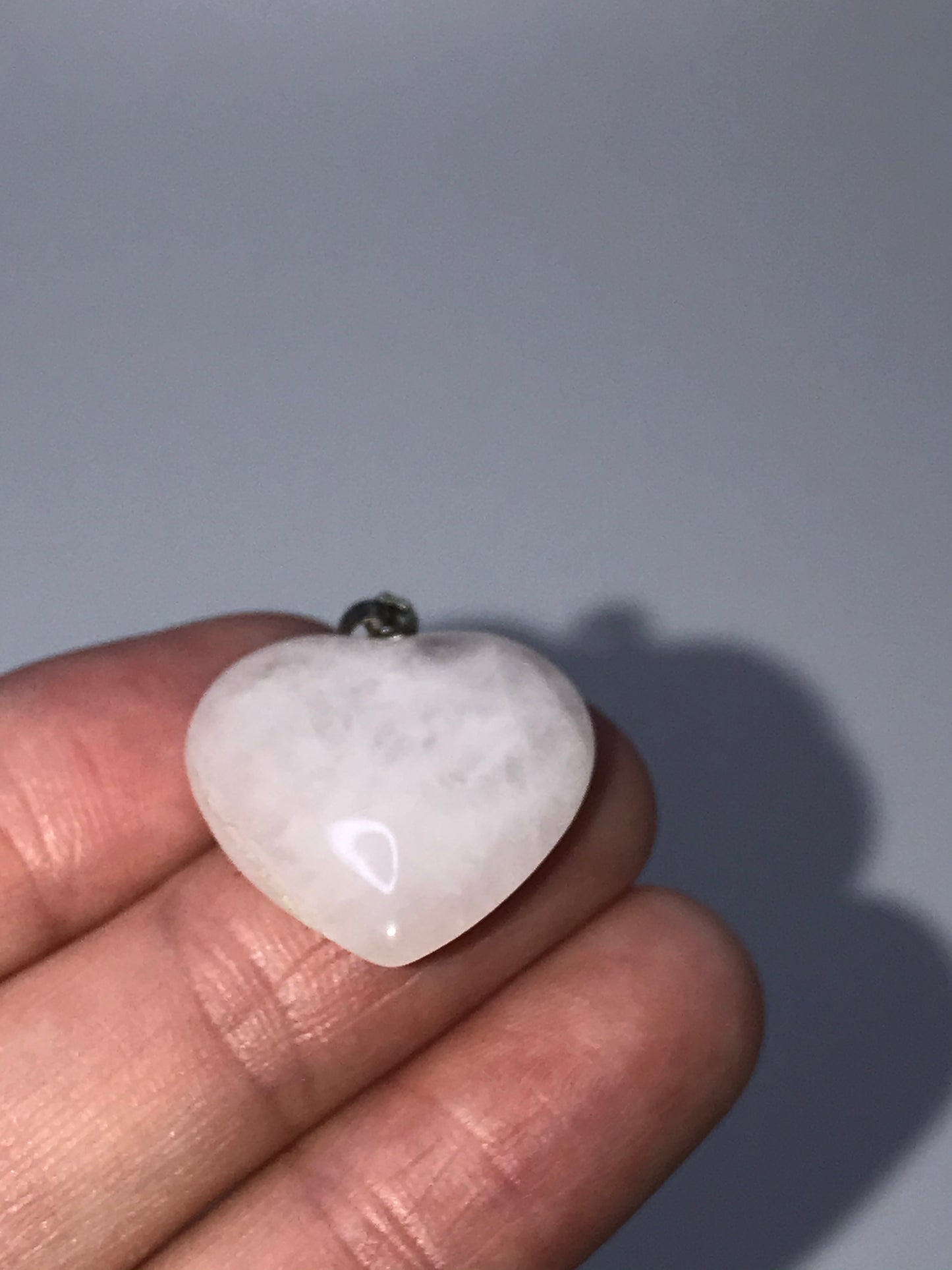 Rose Quartz Heart Pendant