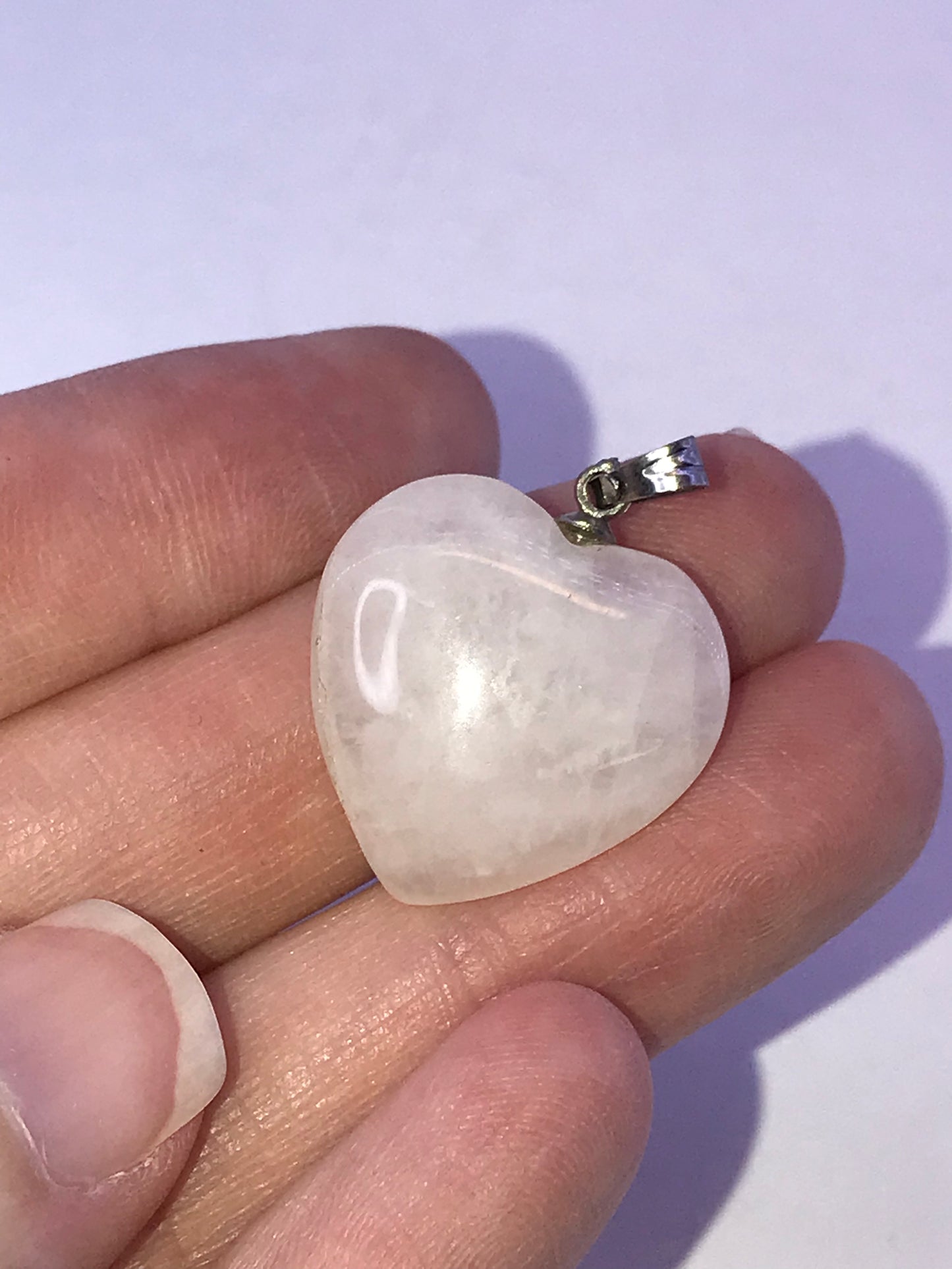 Rose Quartz Heart Pendant