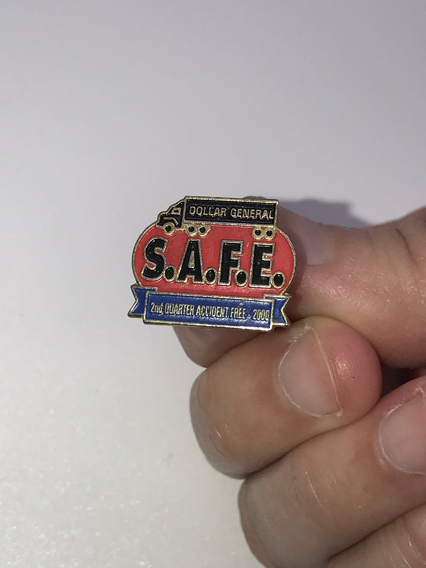 Vintage Dollar General Safe Pin