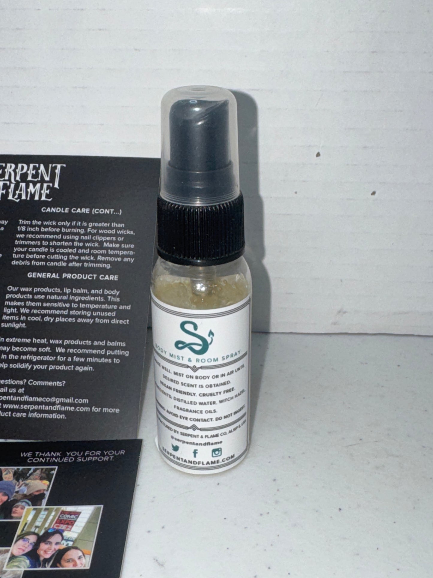 Serpent and Flame Room Spray in Evil Queen