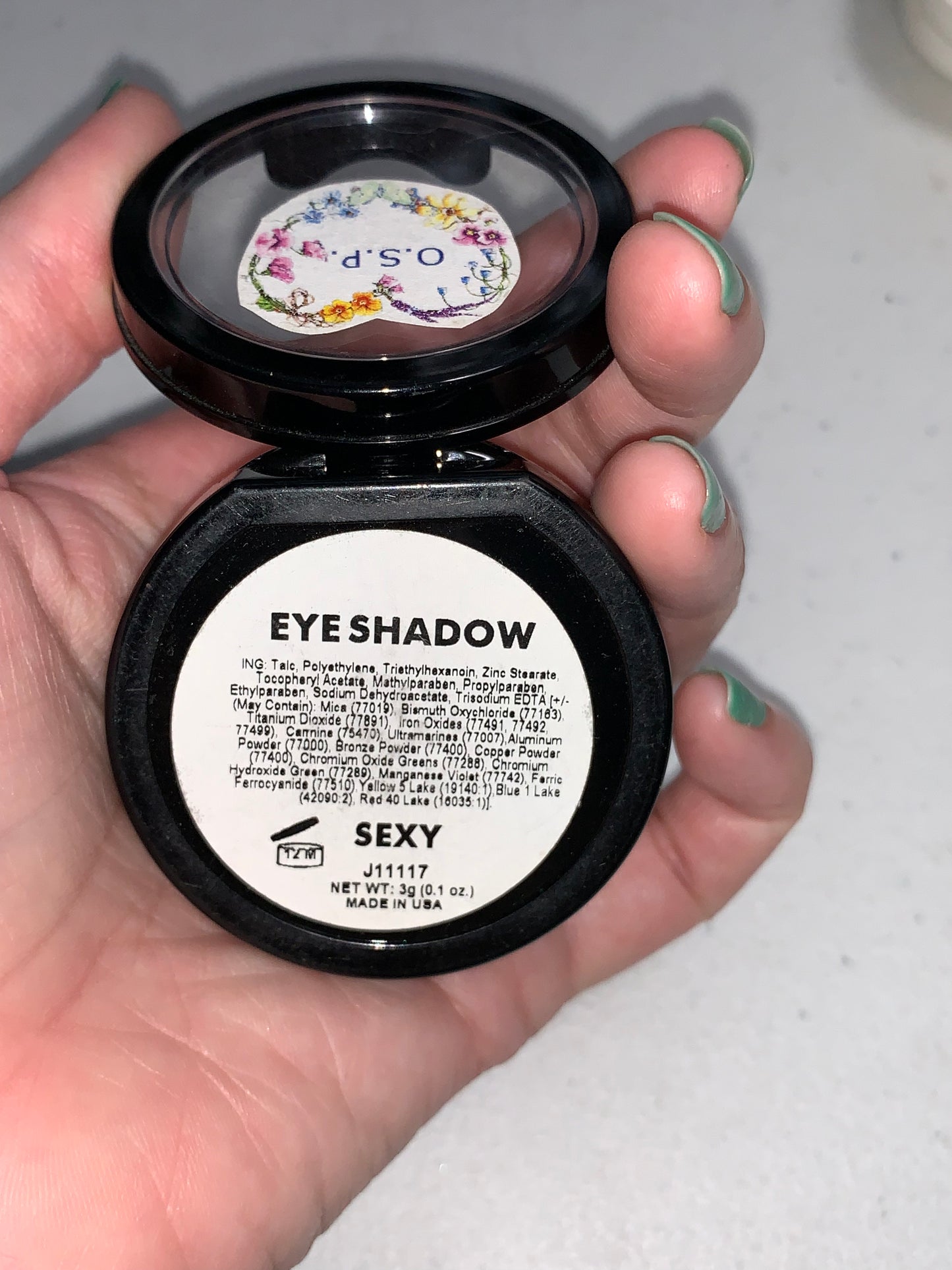 OSP Cosmetics Frosted Eye Shadow