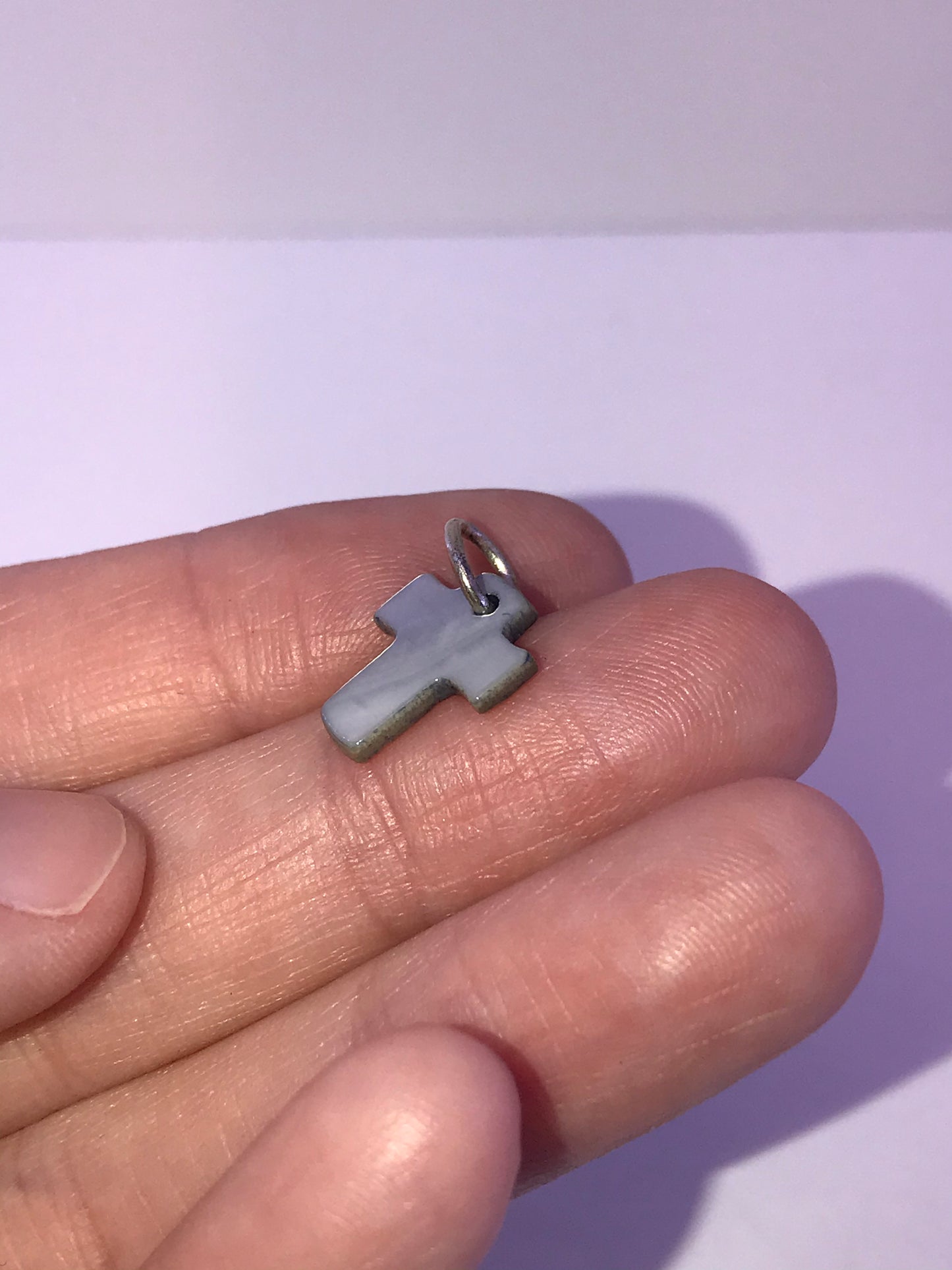 Small Shell Cross Charms