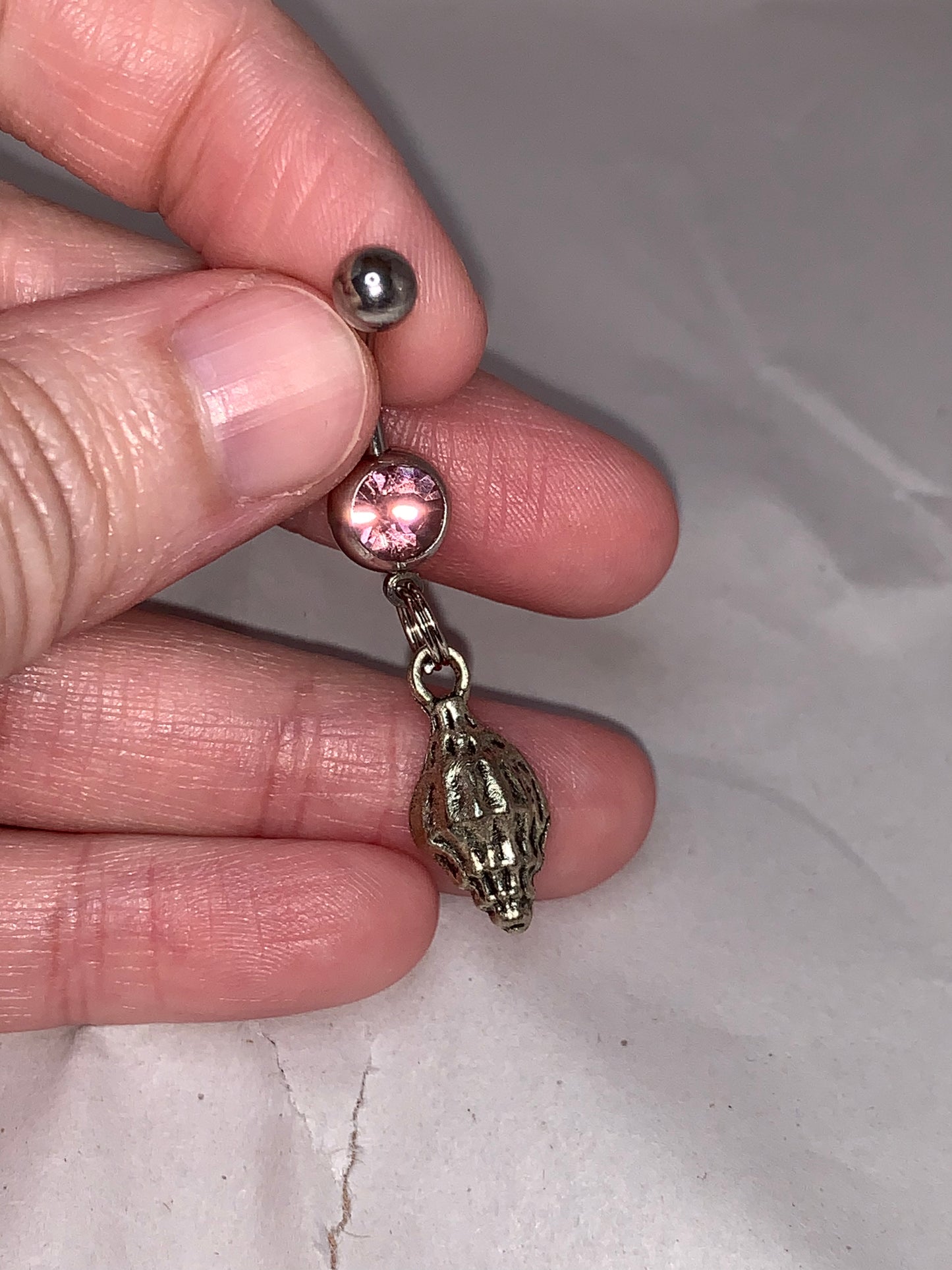 Shell Dangle Belly Ring