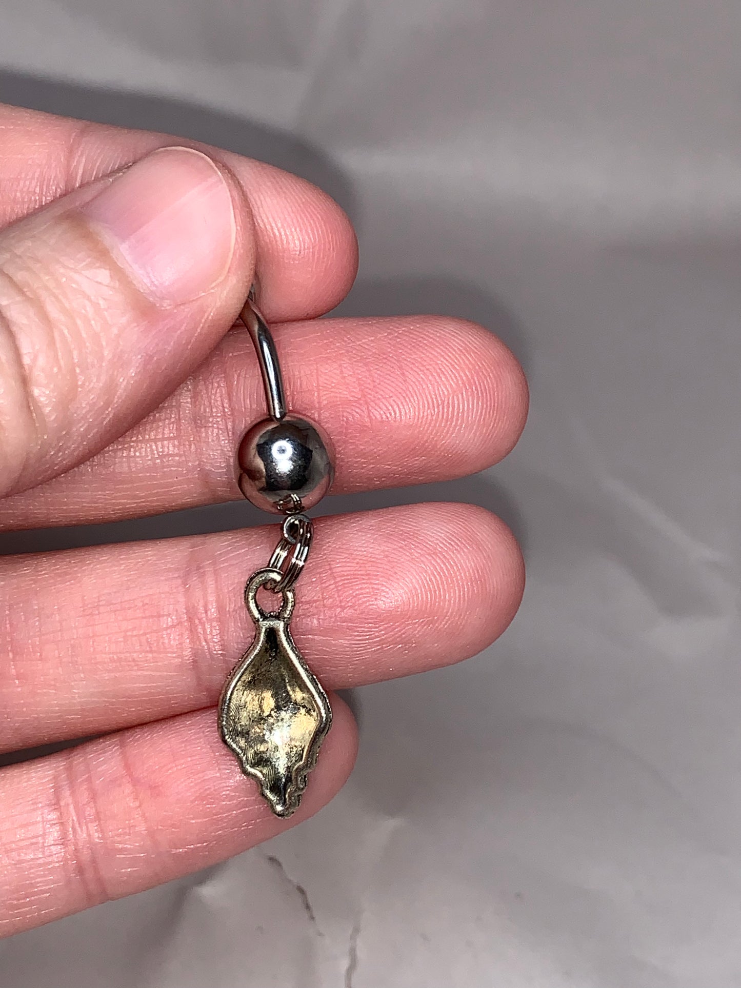Shell Dangle Belly Ring