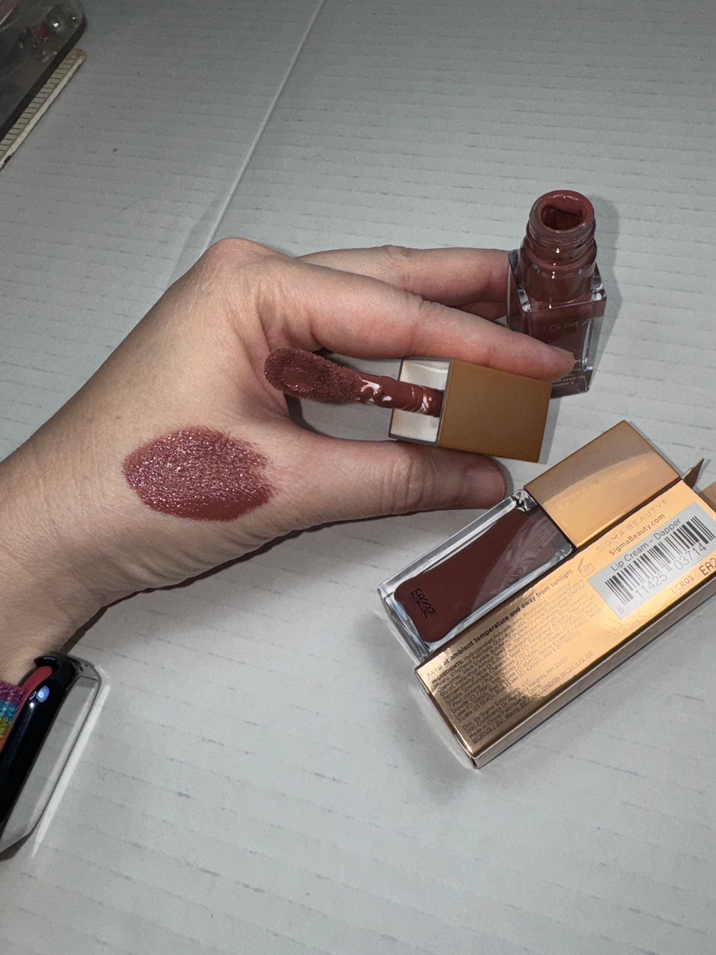 Sigma Beauty Lip Cream in Dapper