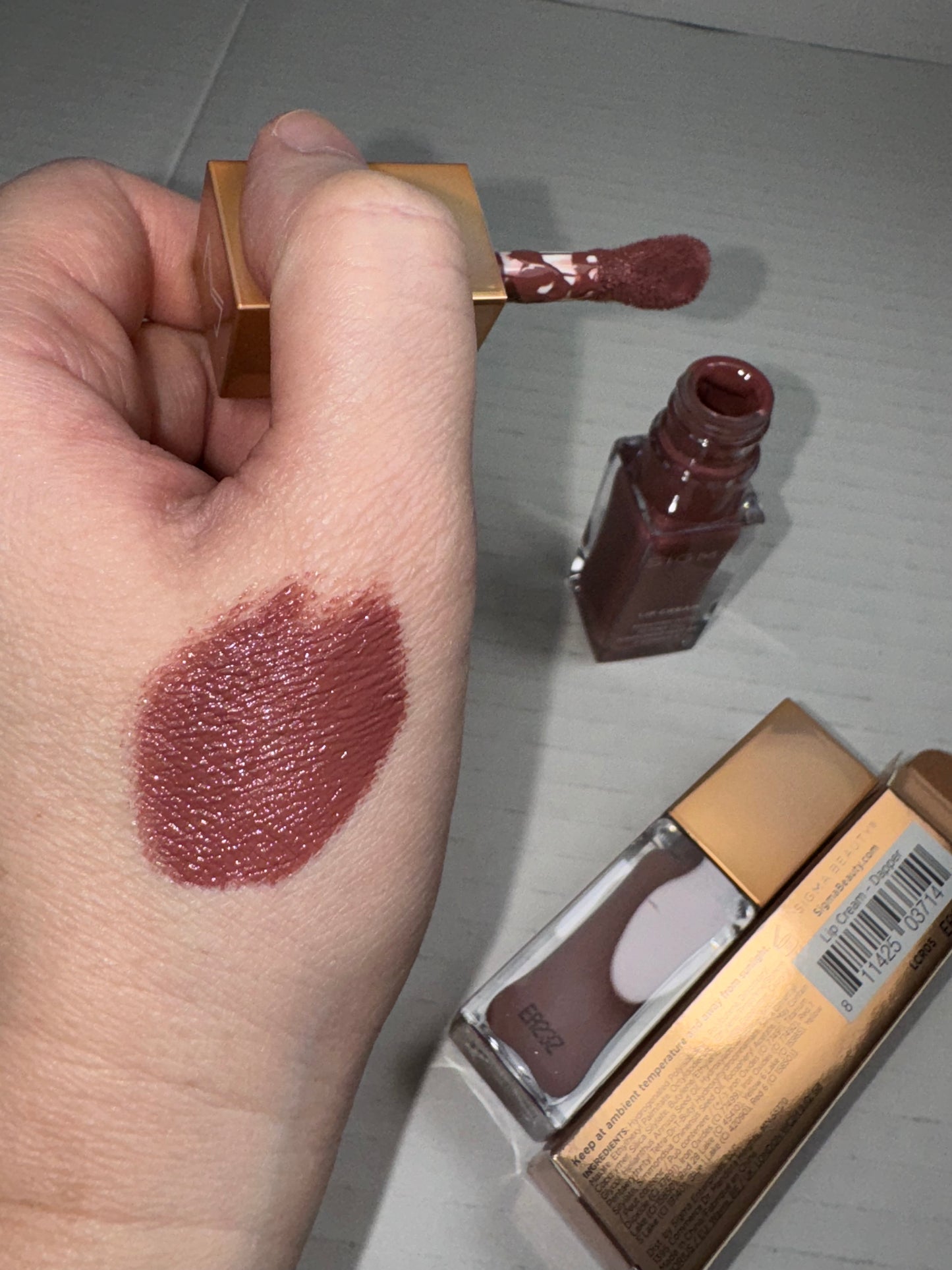 Sigma Beauty Lip Cream in Dapper