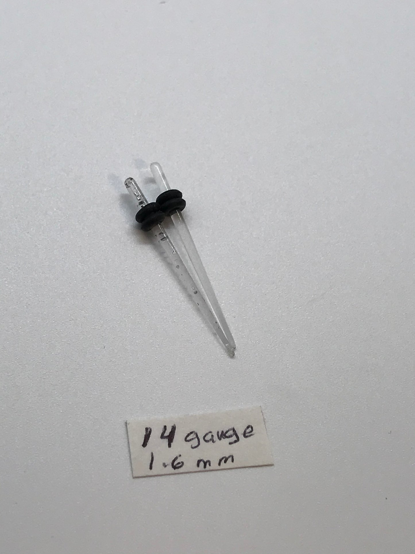 14 Gauge Uv Acrylic Glitter Gauging Tapers