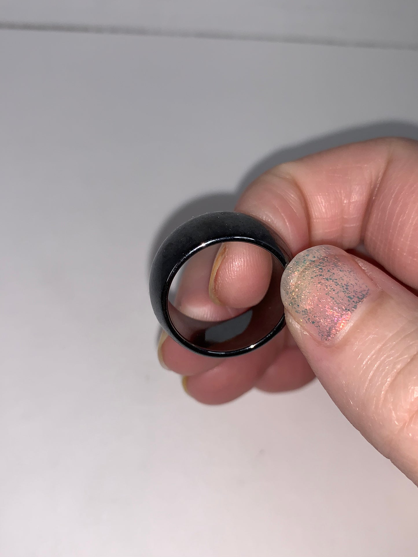 Hematite Ring Size 8