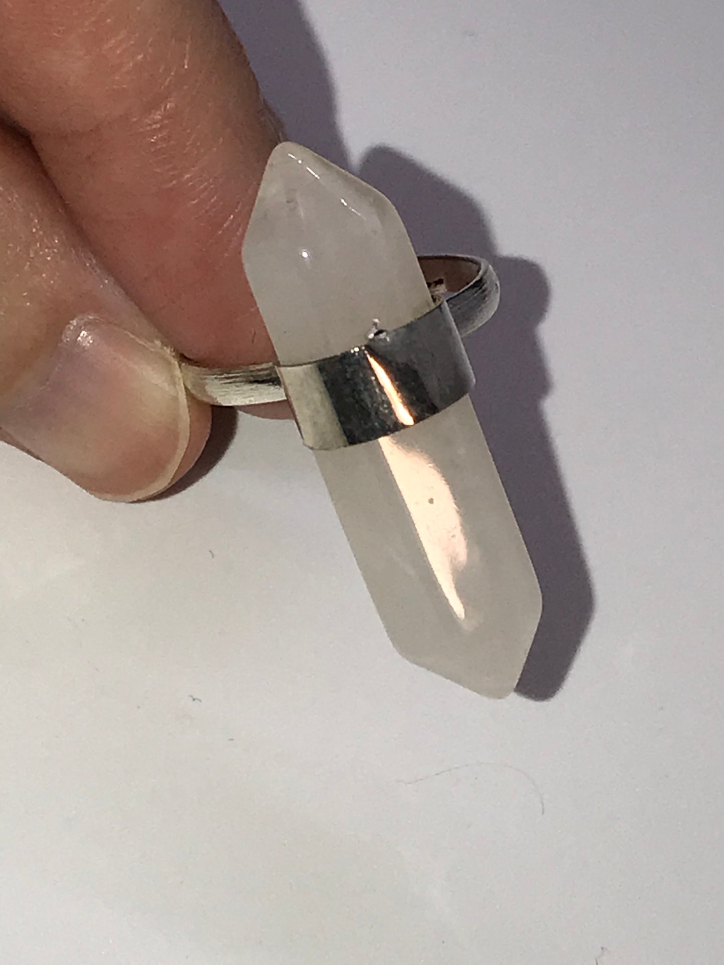 Sizeable Imitation Quartz Ring