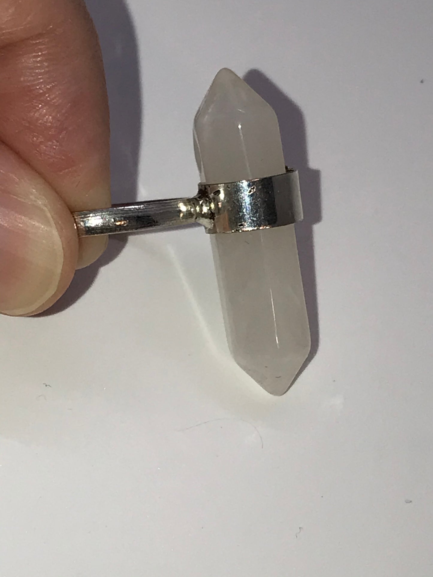 Sizeable Imitation Quartz Ring