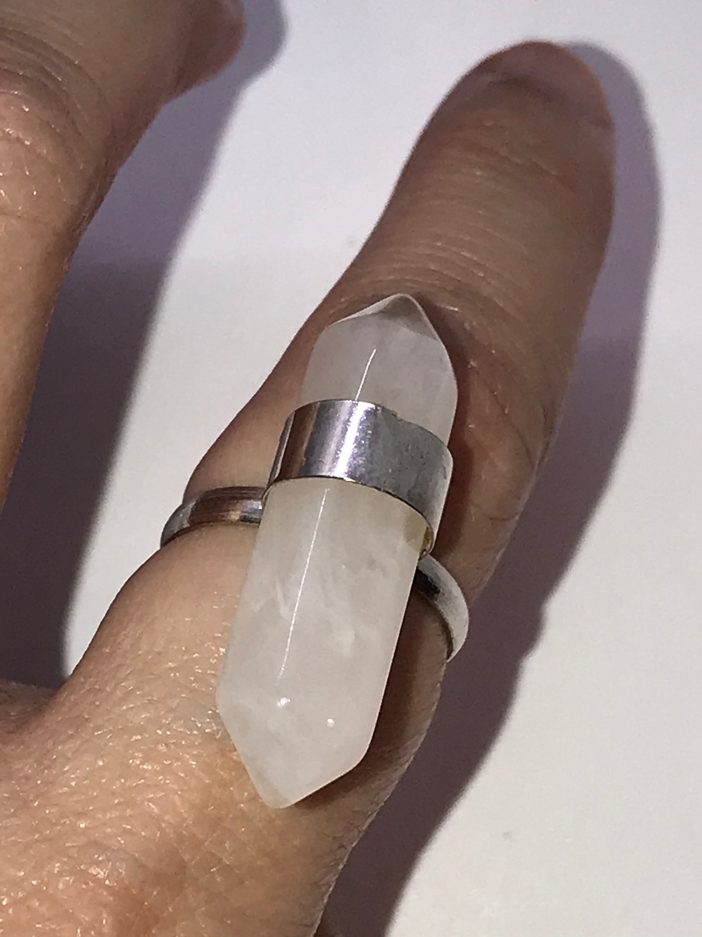 Sizeable Imitation Quartz Ring