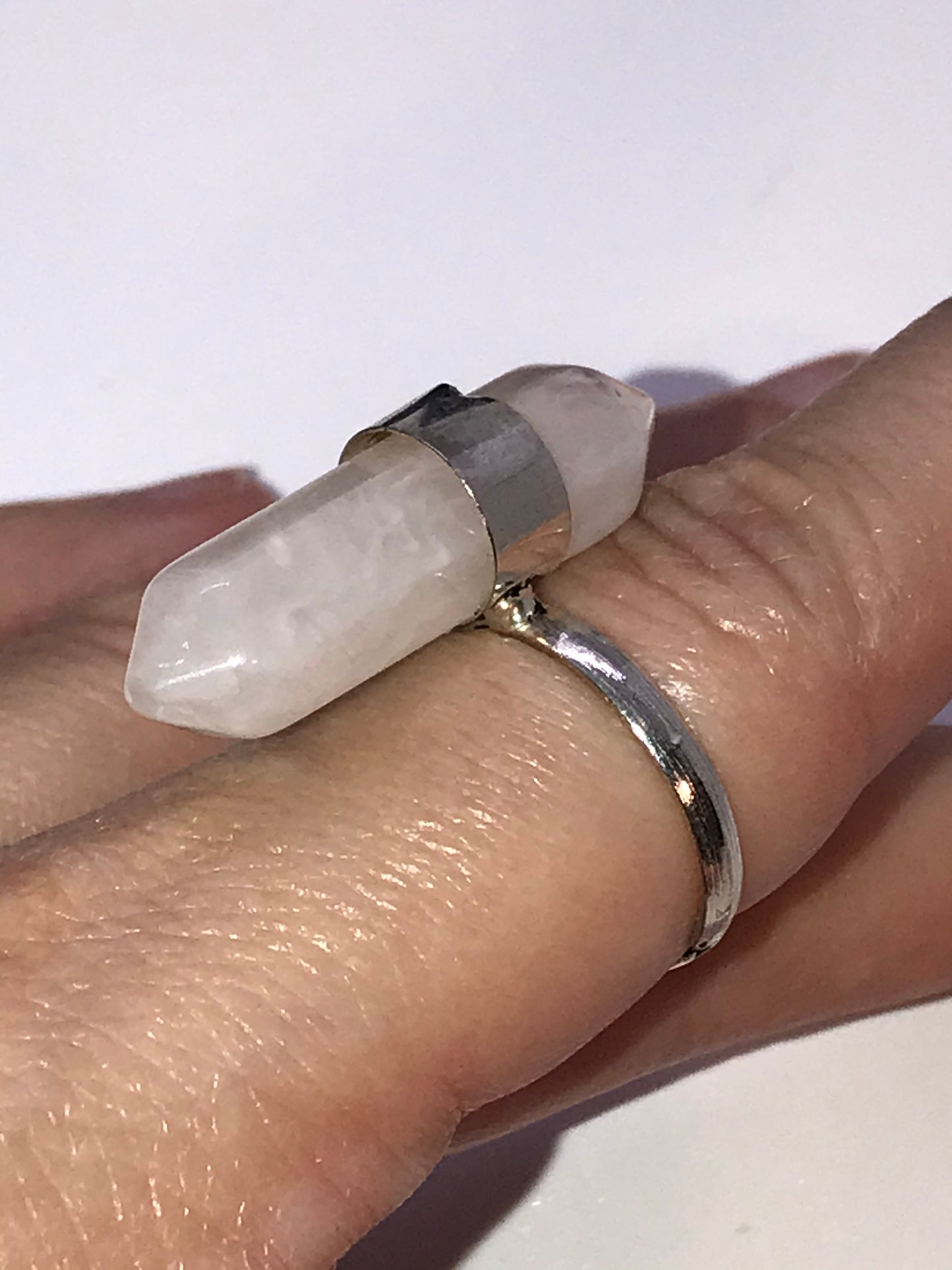 Sizeable Imitation Quartz Ring