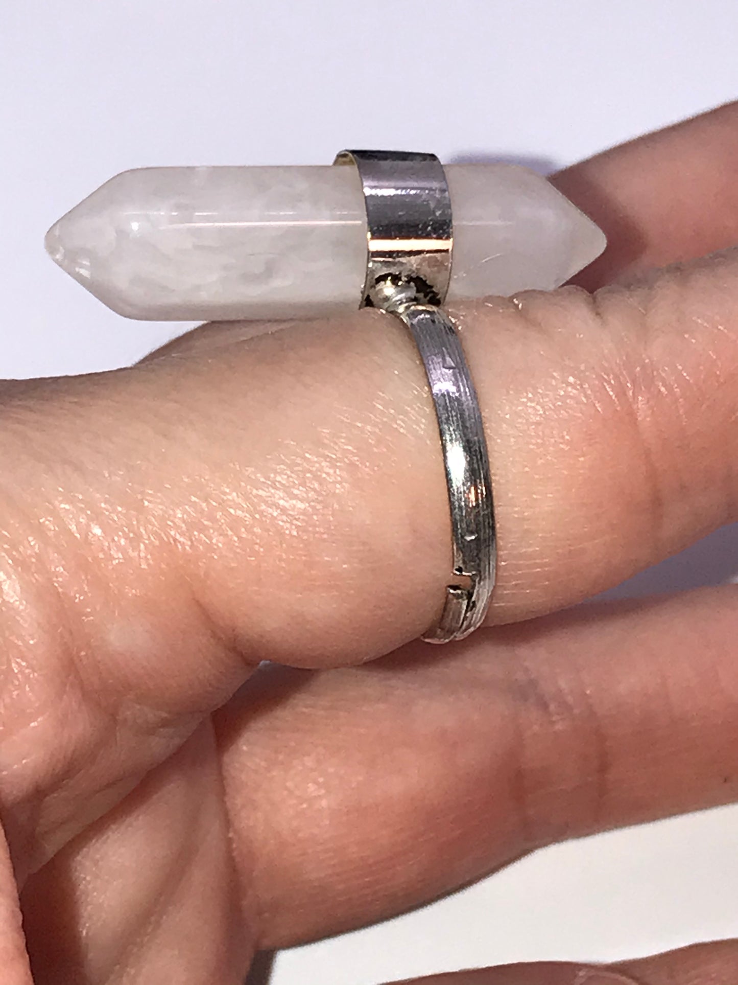 Sizeable Imitation Quartz Ring