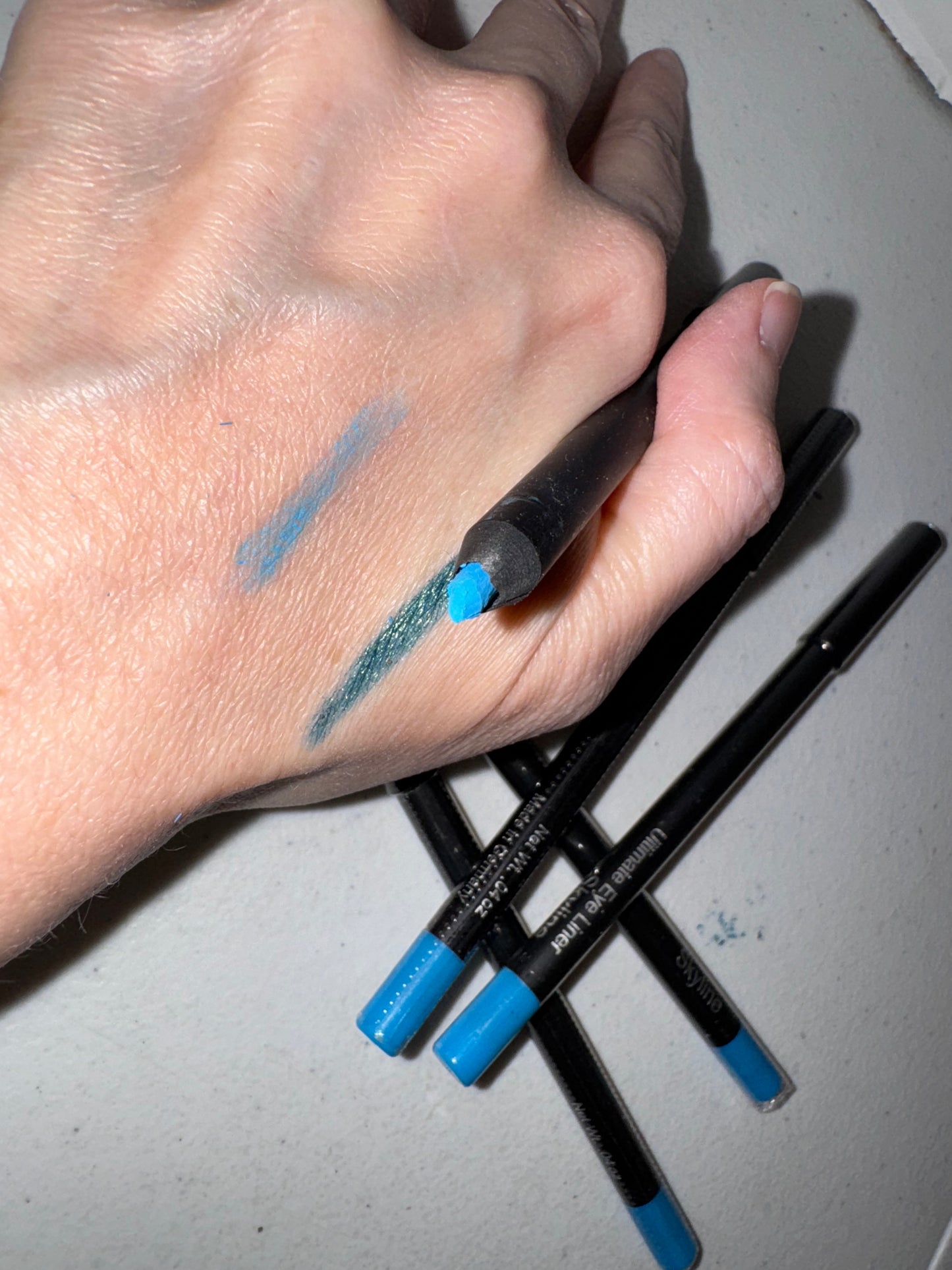OSP Cosmetics Ultimate Eye Liner Pencil in Skyline, Opened