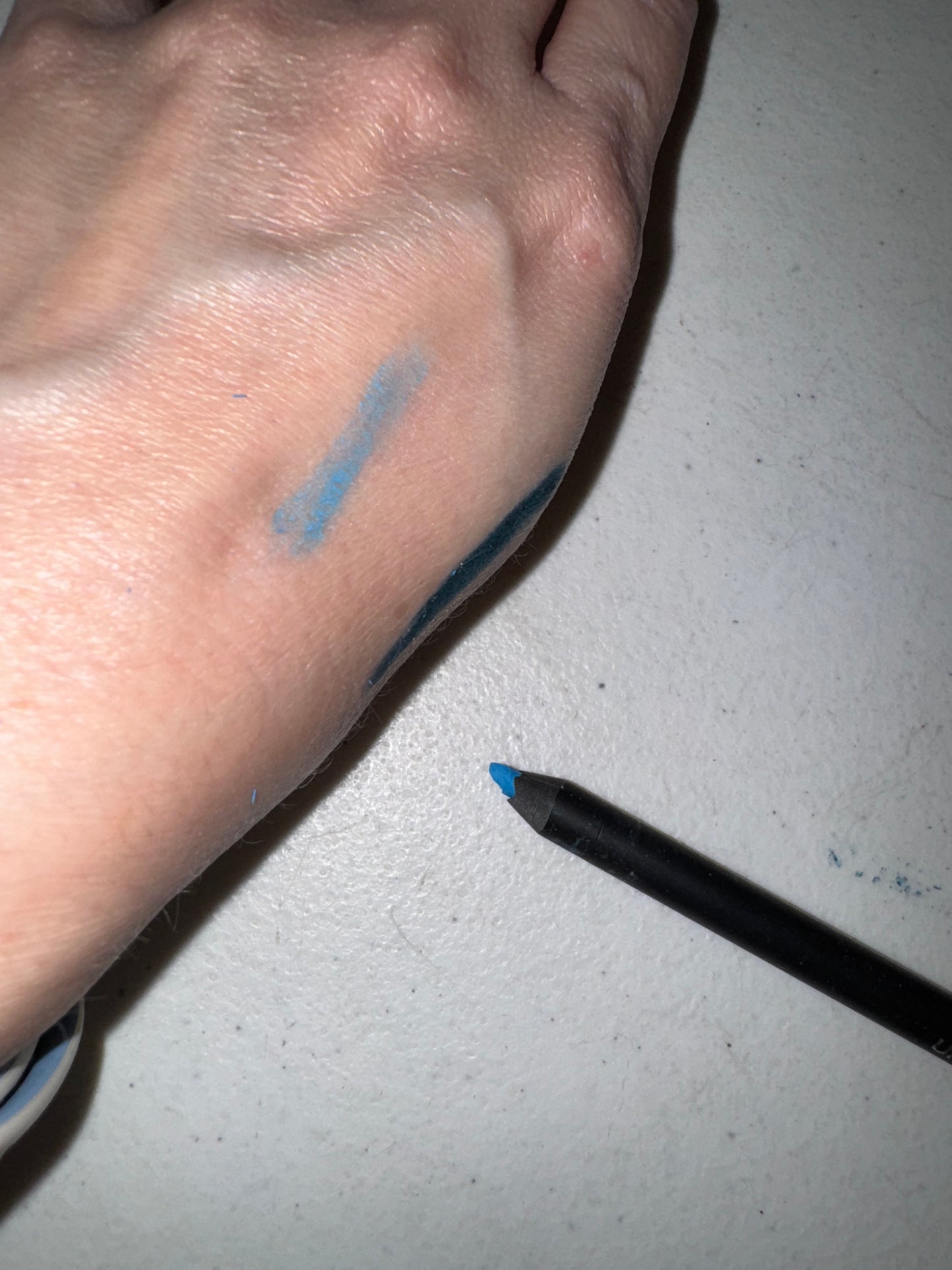 OSP Cosmetics Ultimate Eye Liner Pencil in Skyline, Opened