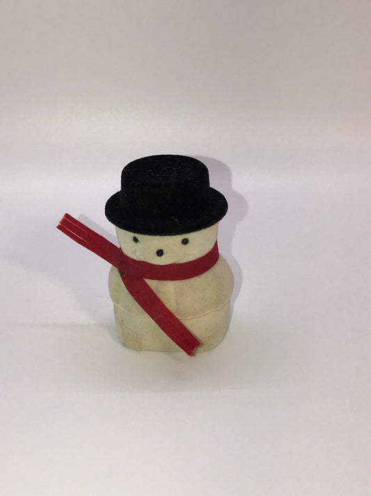18" Snowman Necklace and jewelry box