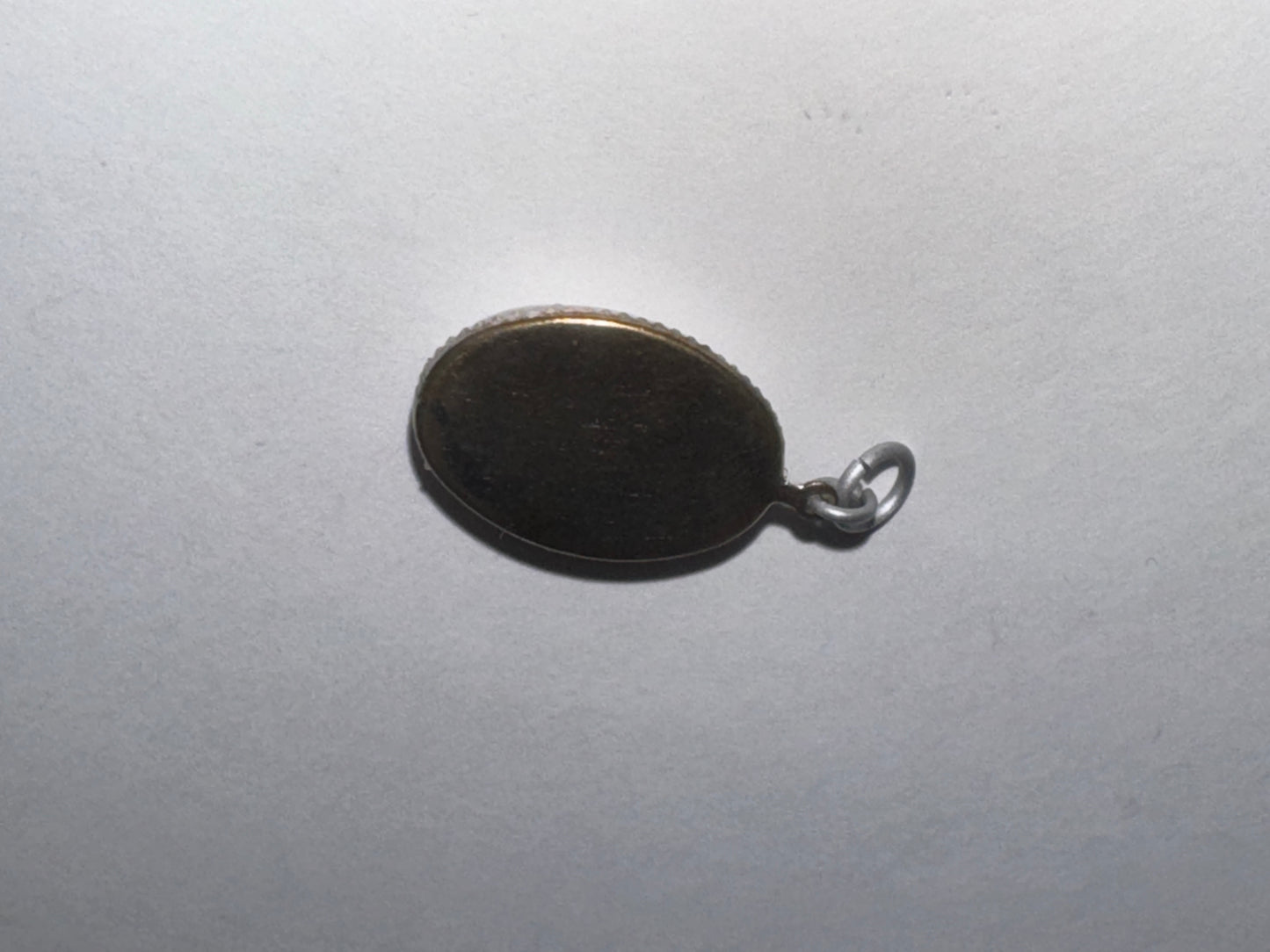 Snowy Quartz Oval Pendant