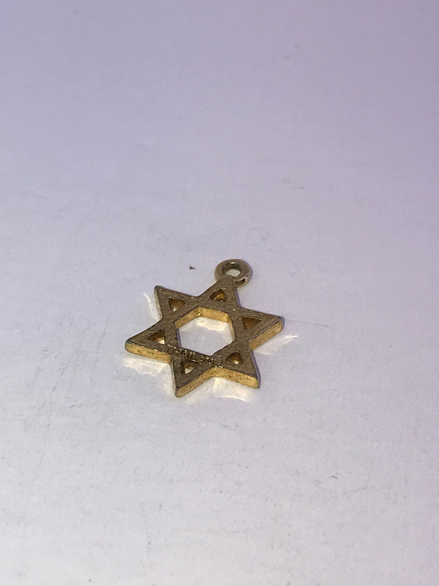 Gold Tone Star of David