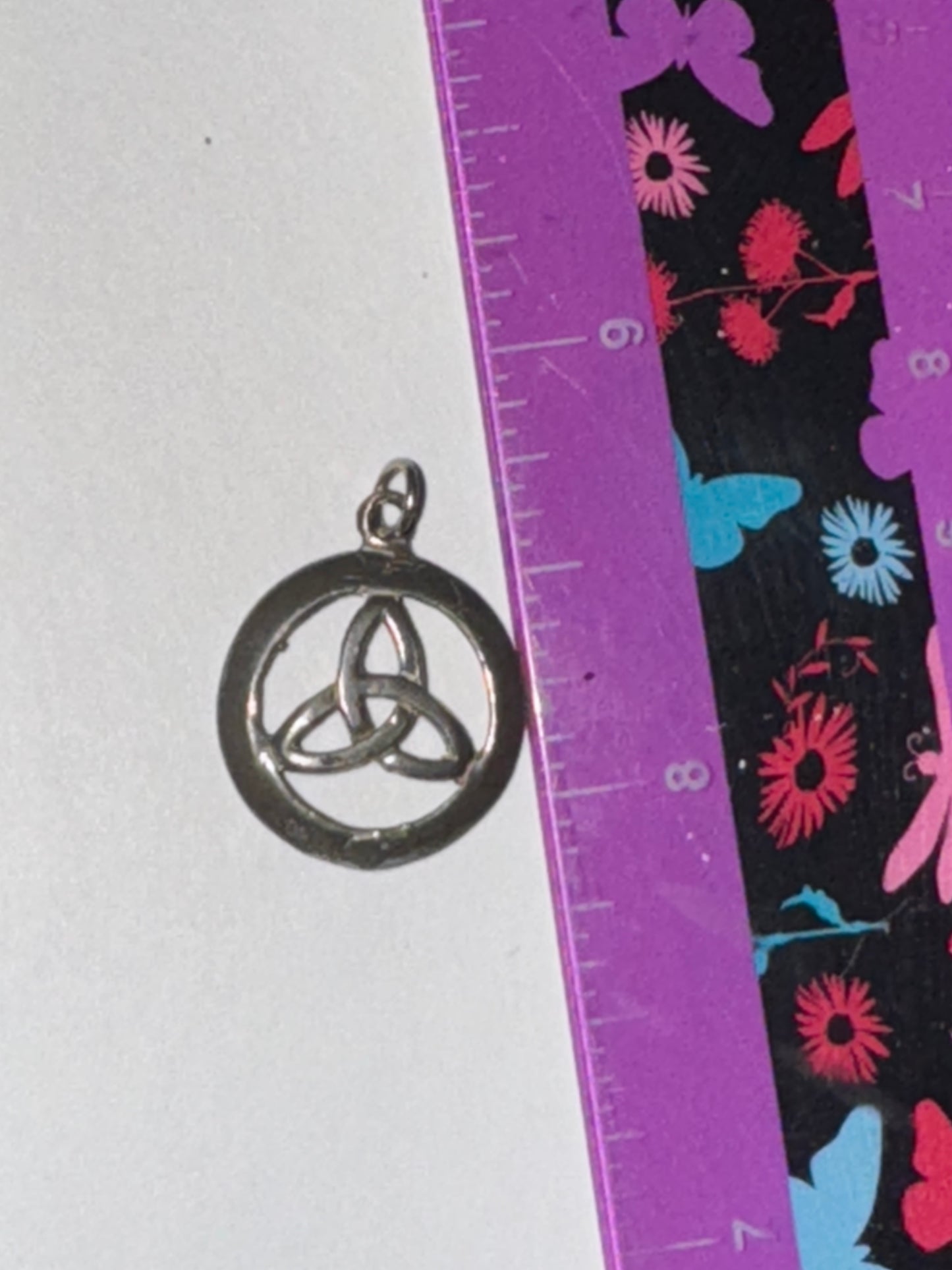 Sterling Silver Triquetra Pendant