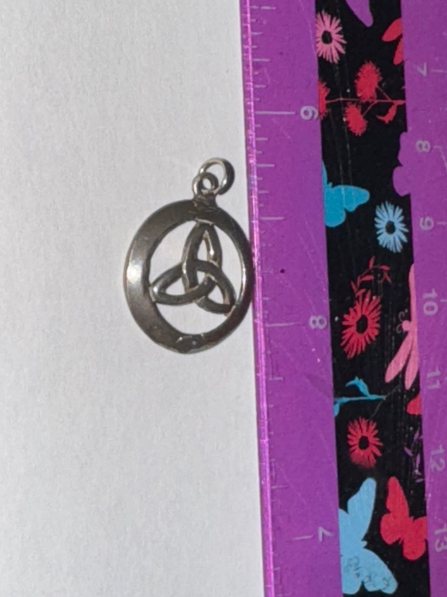 Sterling Silver Triquetra Pendant