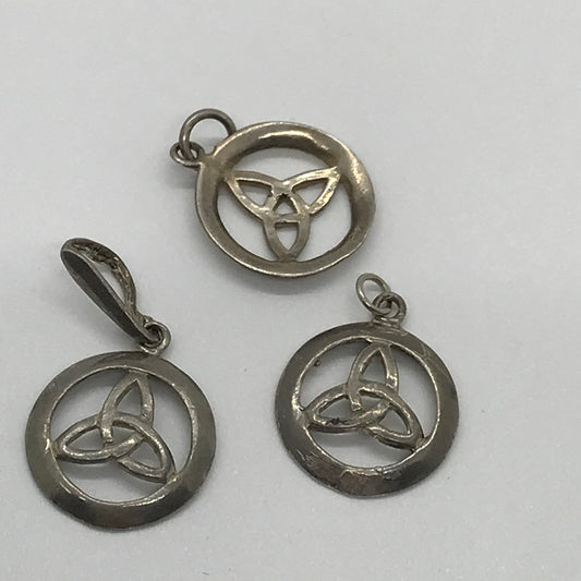 Sterling Silver Triquetra Pendant