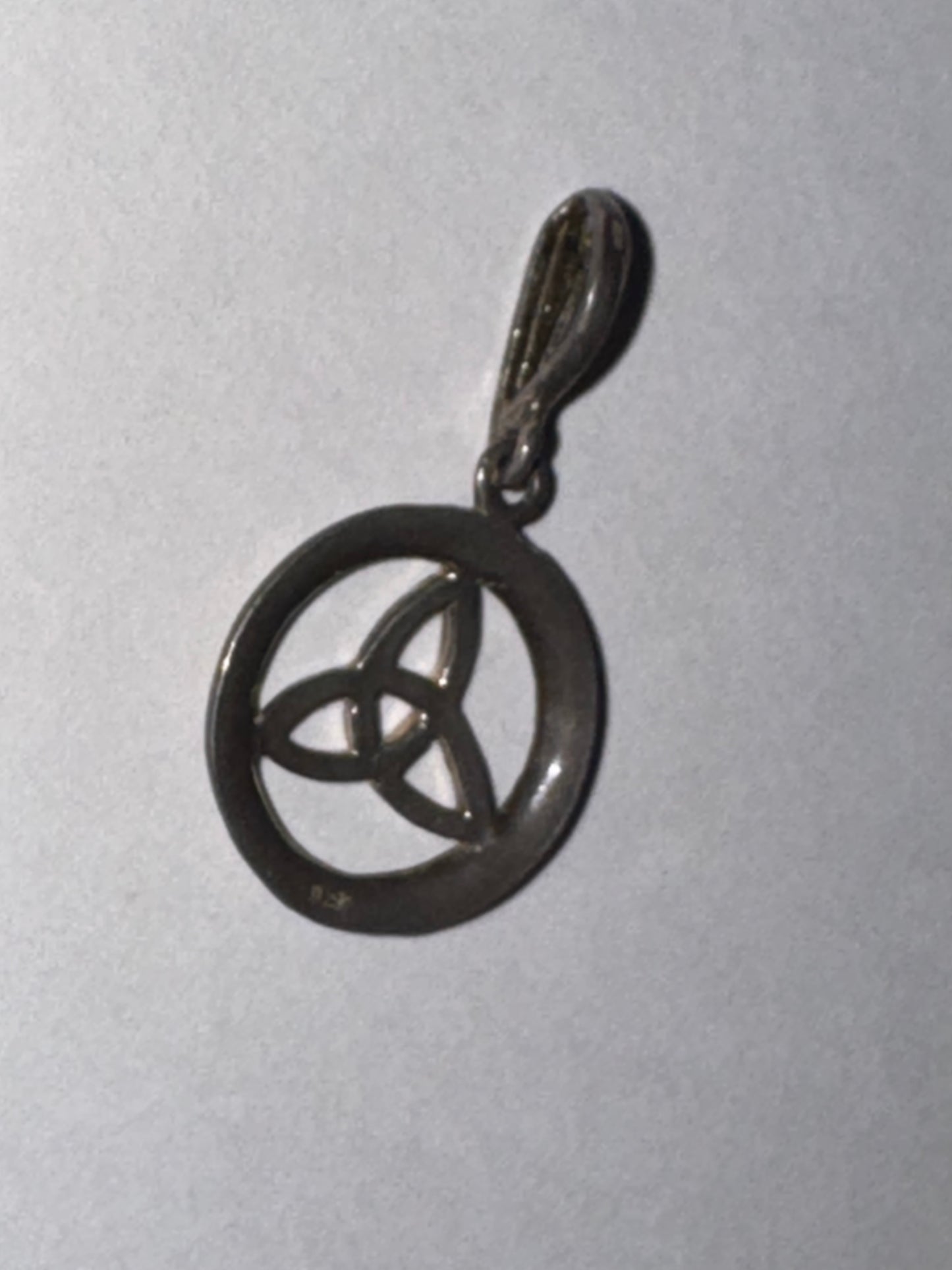 Sterling Silver Triquetra Pendant